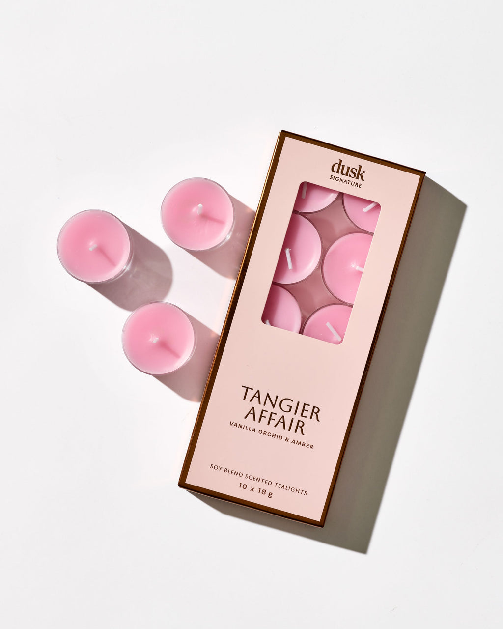 Tangier Affair Soy Blend Scented Tealights 10pk