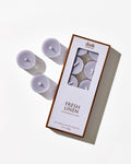 Fresh Linen Soy Blend Scented Tealights 10pk