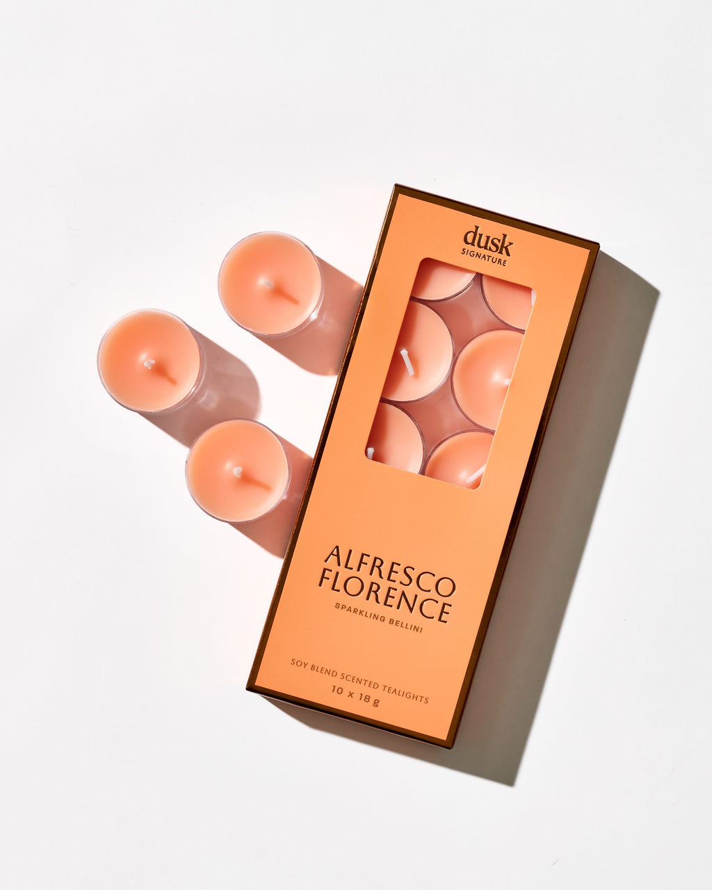Alfresco Florence Soy Blend Scented Tealights 10pk