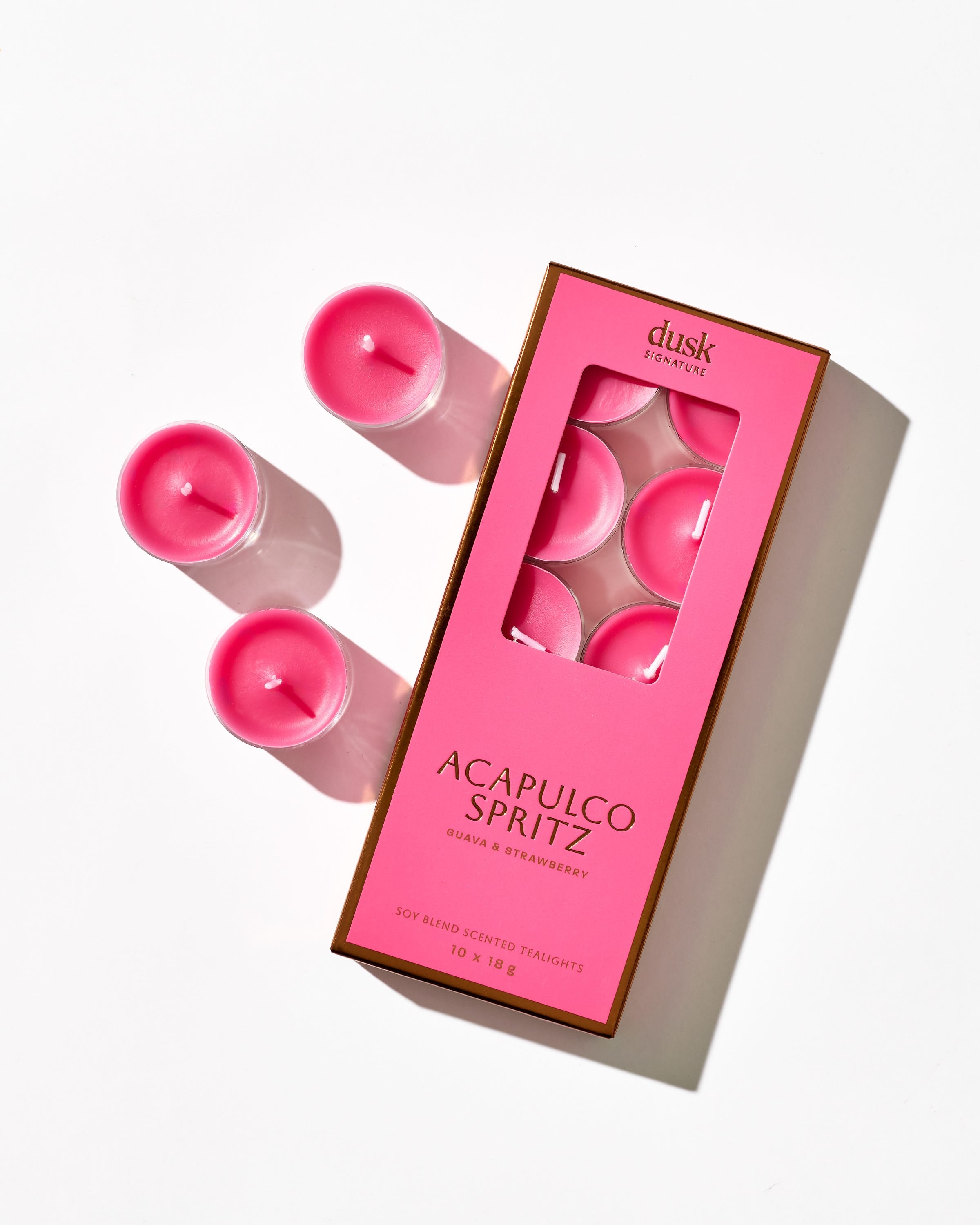 Acapulco Spritz Soy Blend Scented Tealights 10pk