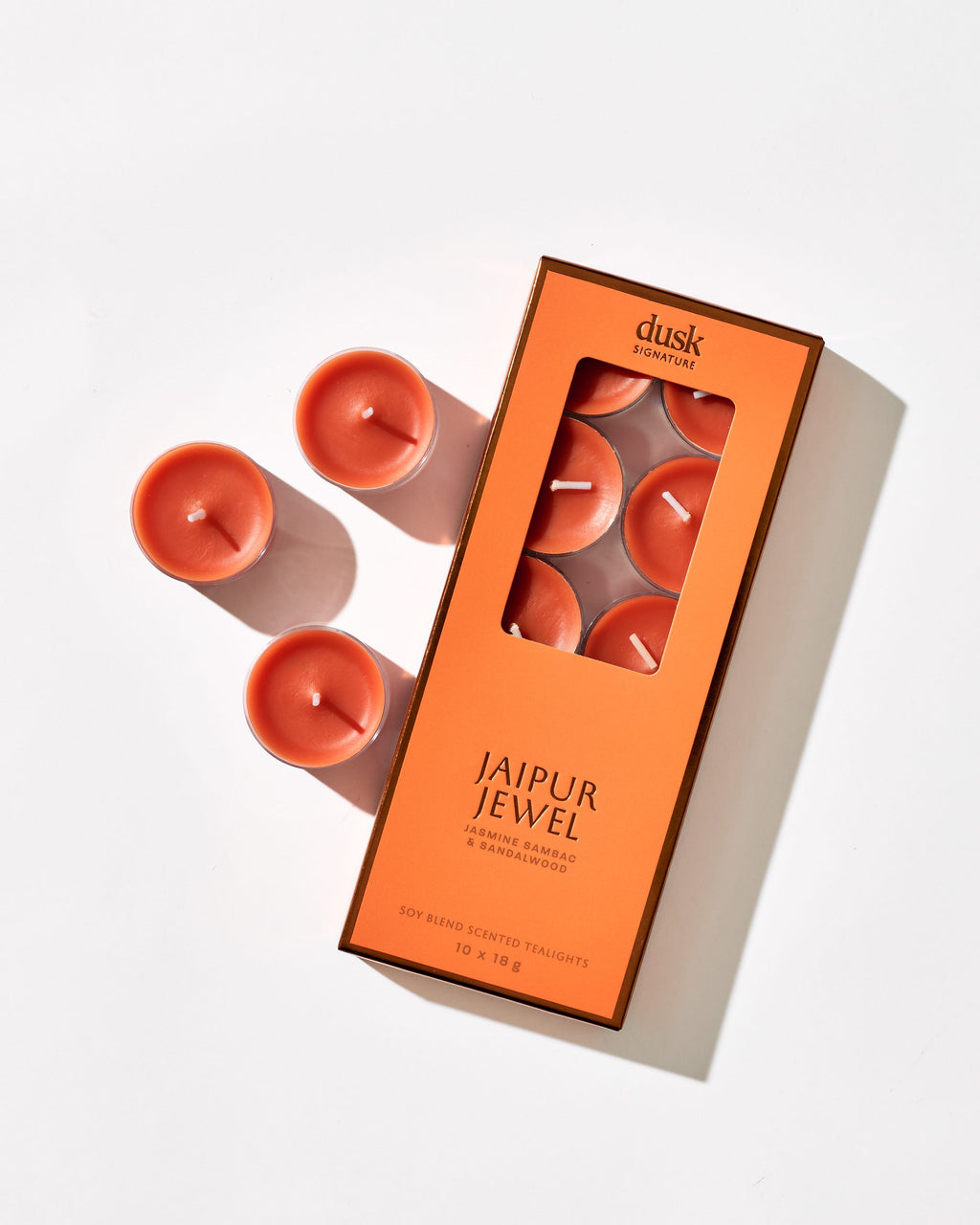 Jaipur Jewel Soy Blend Scented Tealights 10pk