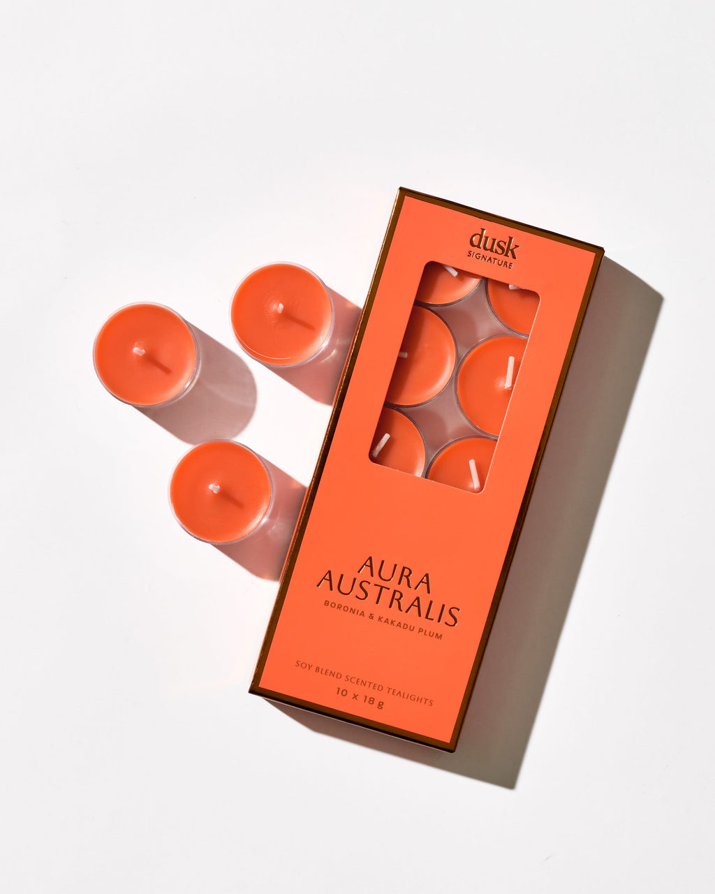 Aura Australis Soy Blend Scented Tealights 10pk