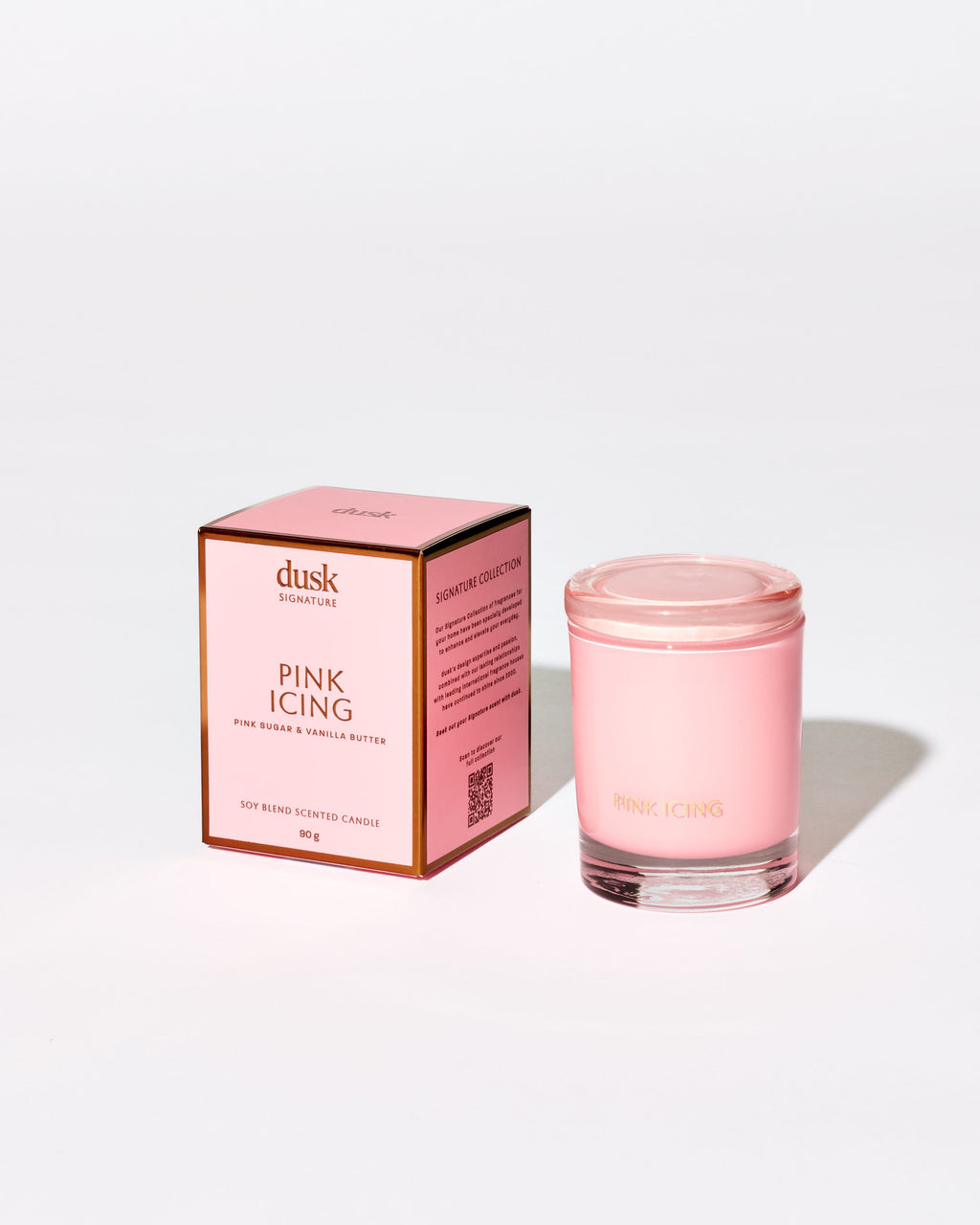 Pink Icing Soy Blend Scented Candle 90g