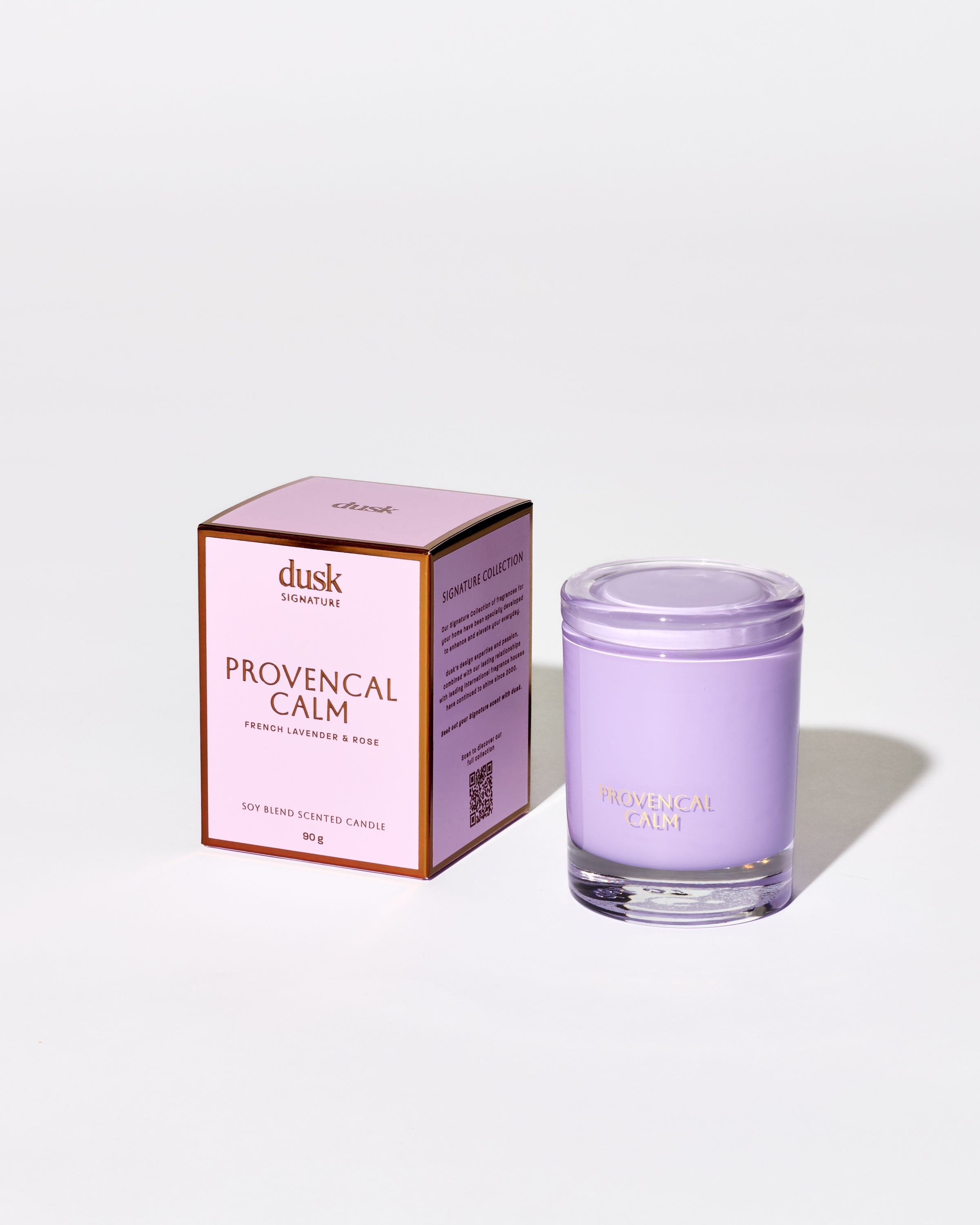 Provencal Calm Soy Blend Scented Candle 90g