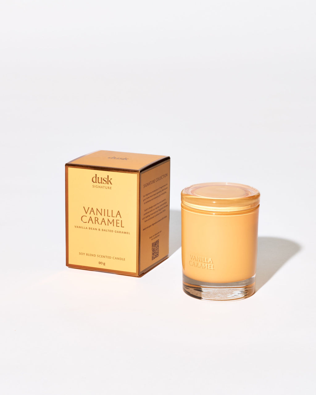 Vanilla Caramel Soy Blend Scented Candle 90g