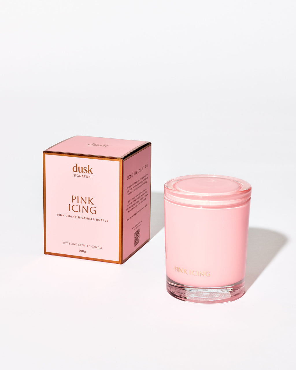 Pink Icing Soy Blend Scented Candle 200g