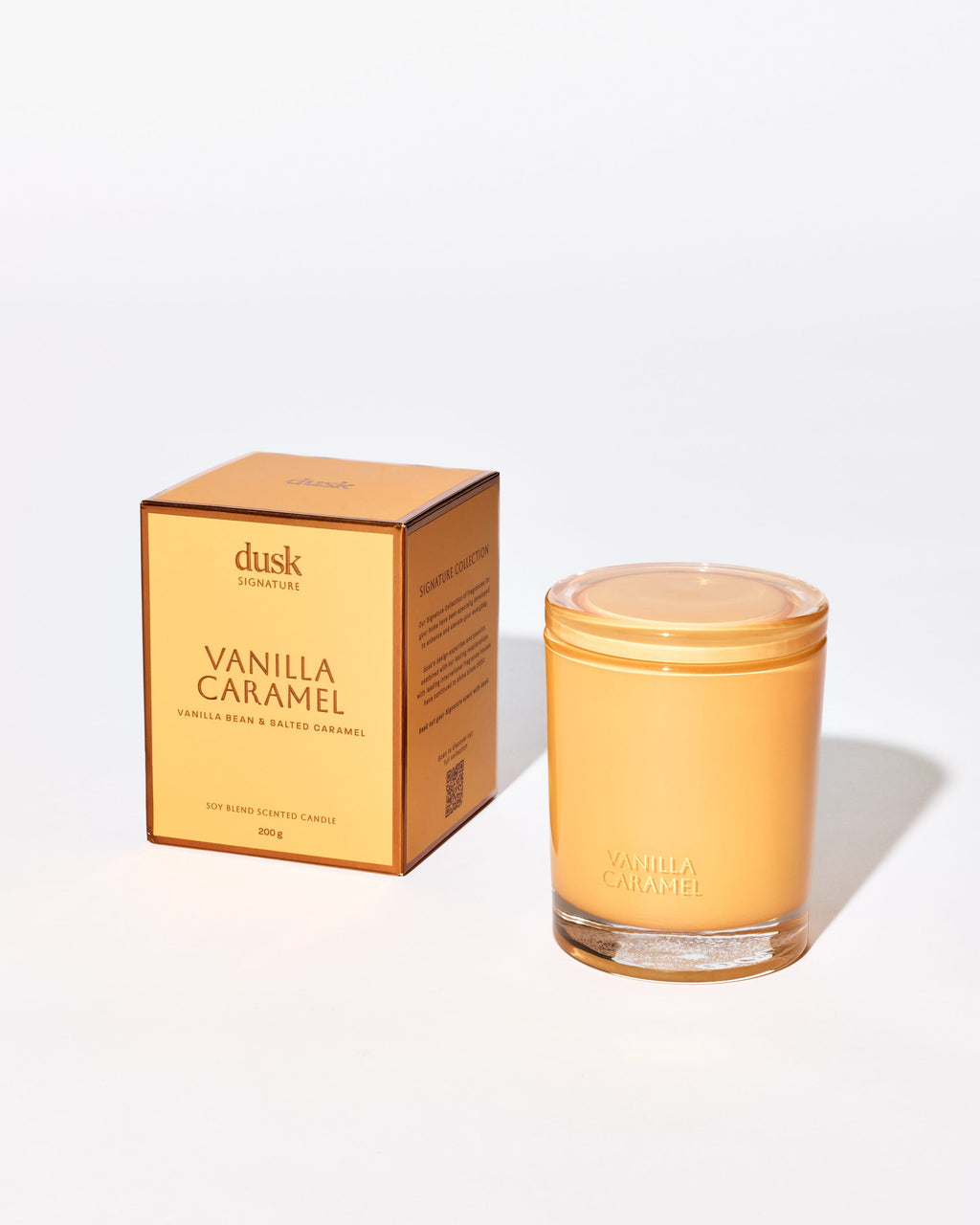 Vanilla Caramel Soy Blend Scented Candle 200g