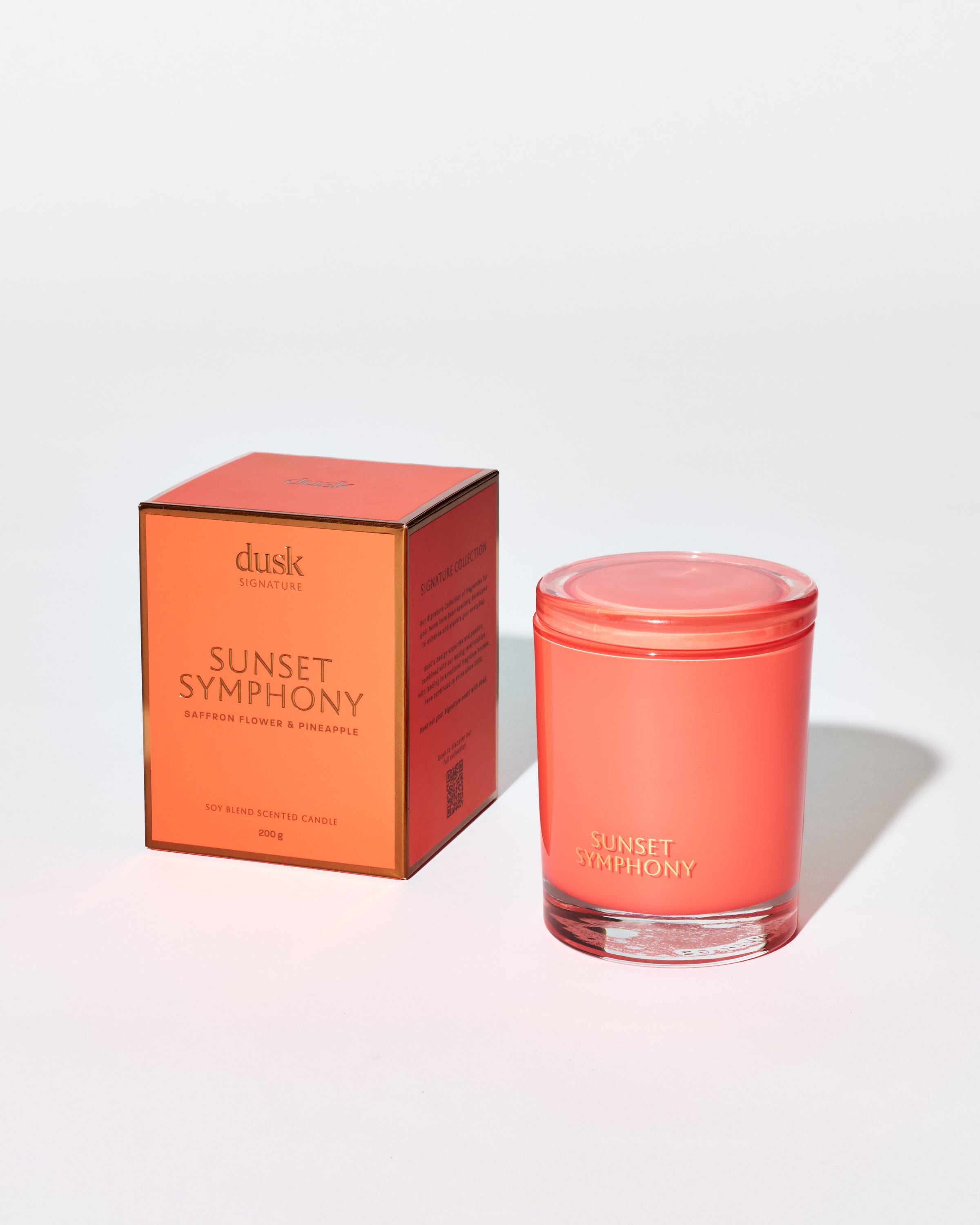 Sunset Symphony Soy Blend Scented Candle 200g