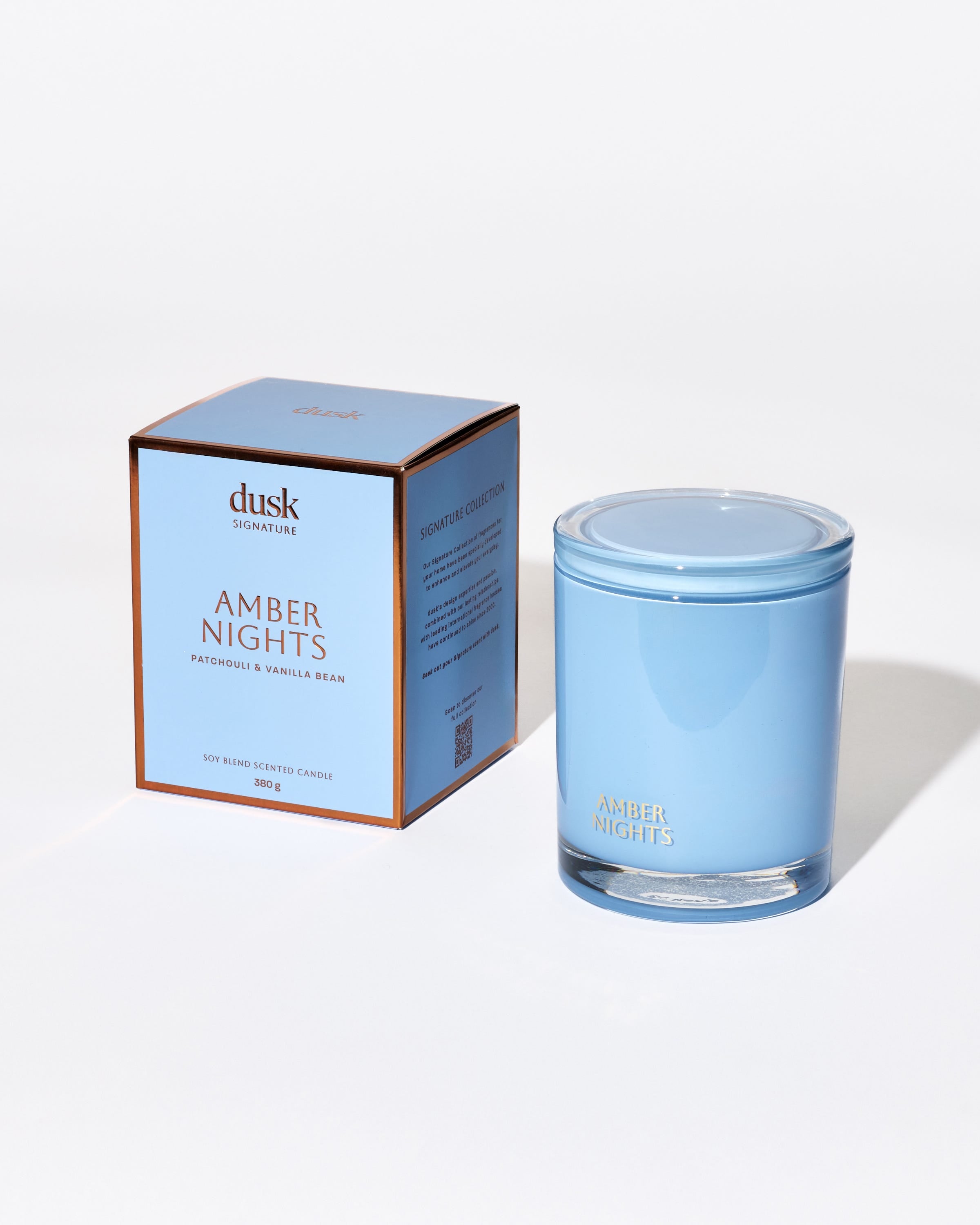Amber Nights Soy Blend Scented Candle 380g