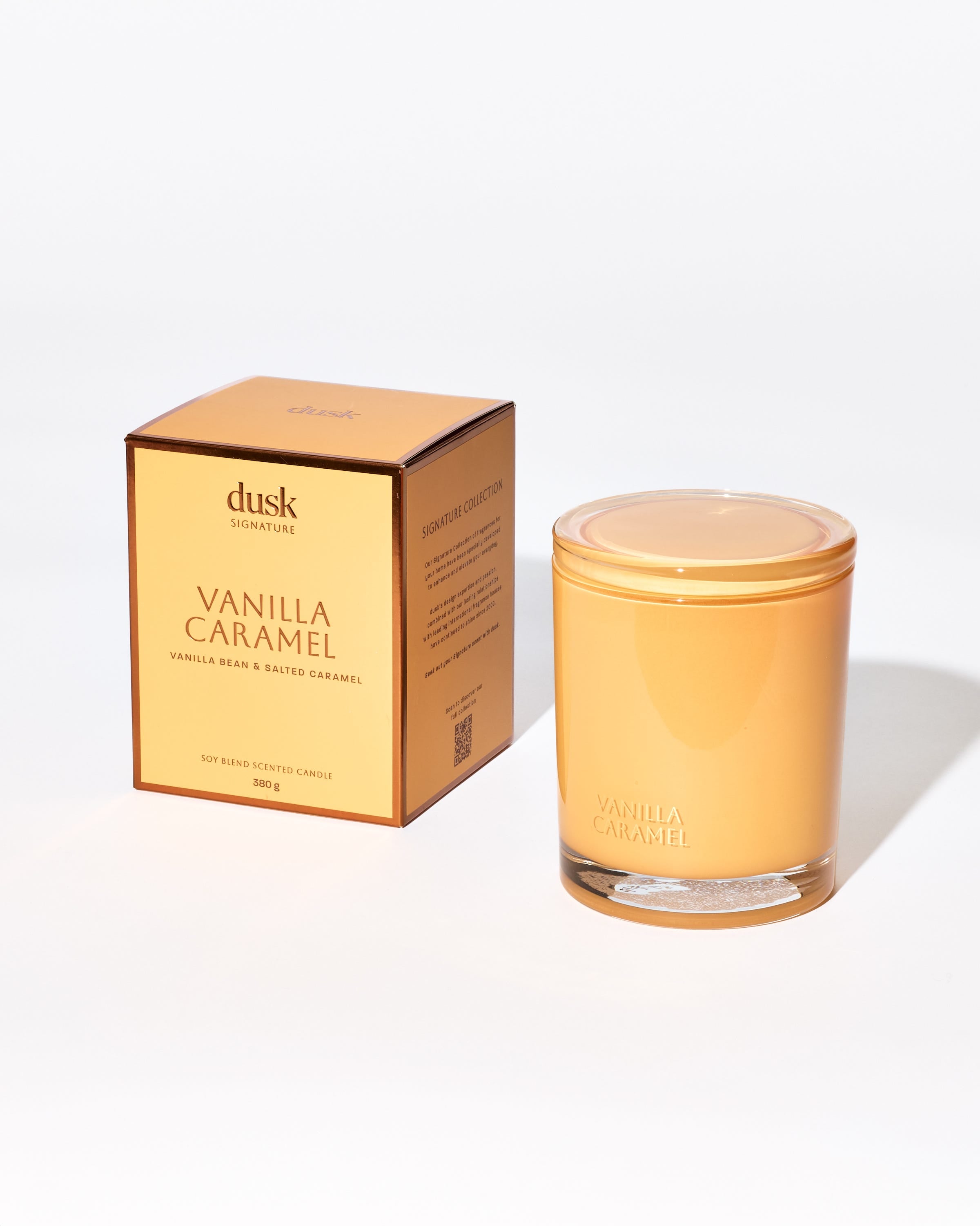 Vanilla Caramel Soy Blend Scented Candle 380g