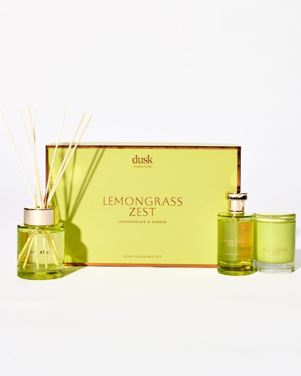 Lemongrass Zest Home Fragrance Set
