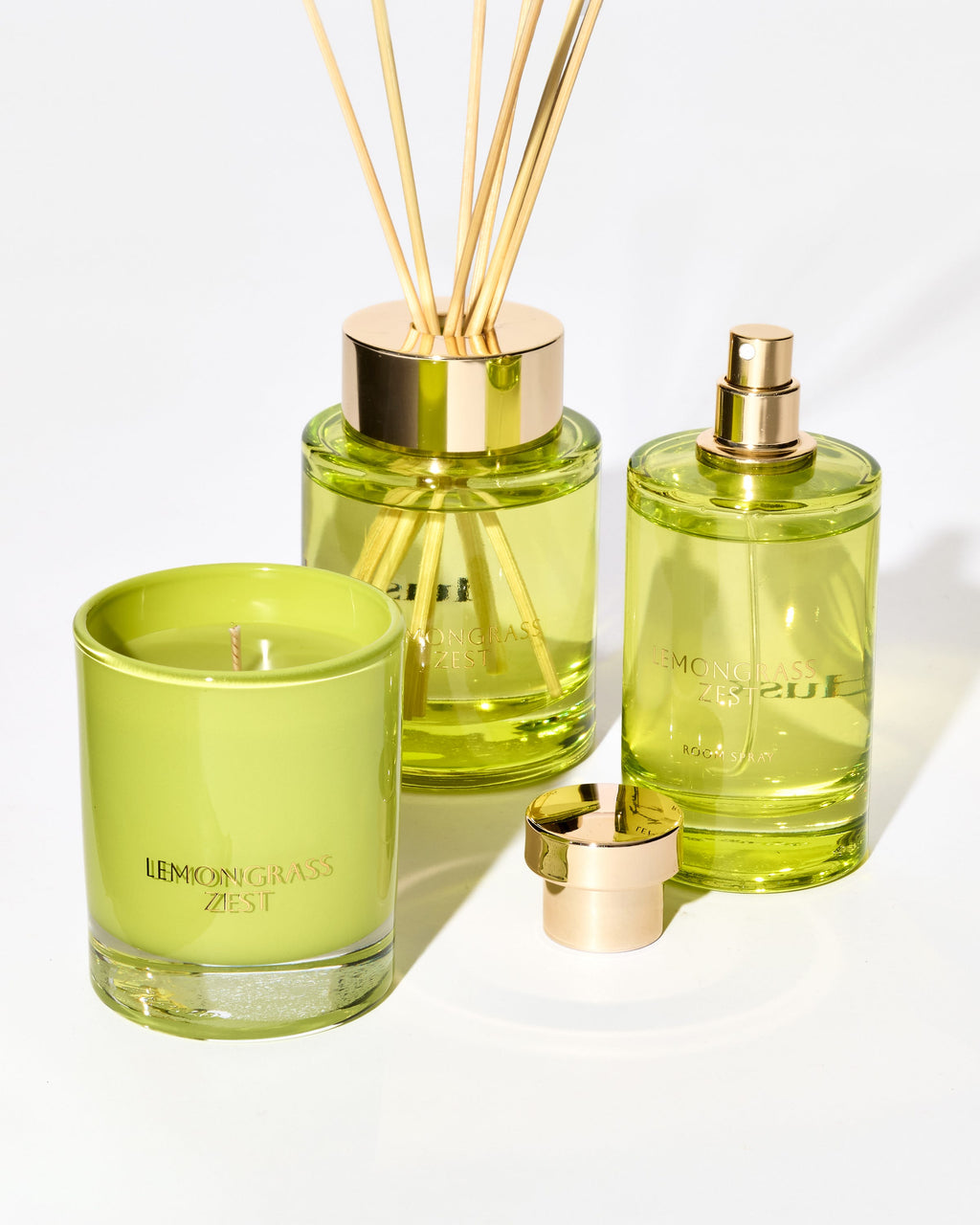 Lemongrass Zest Home Fragrance Set