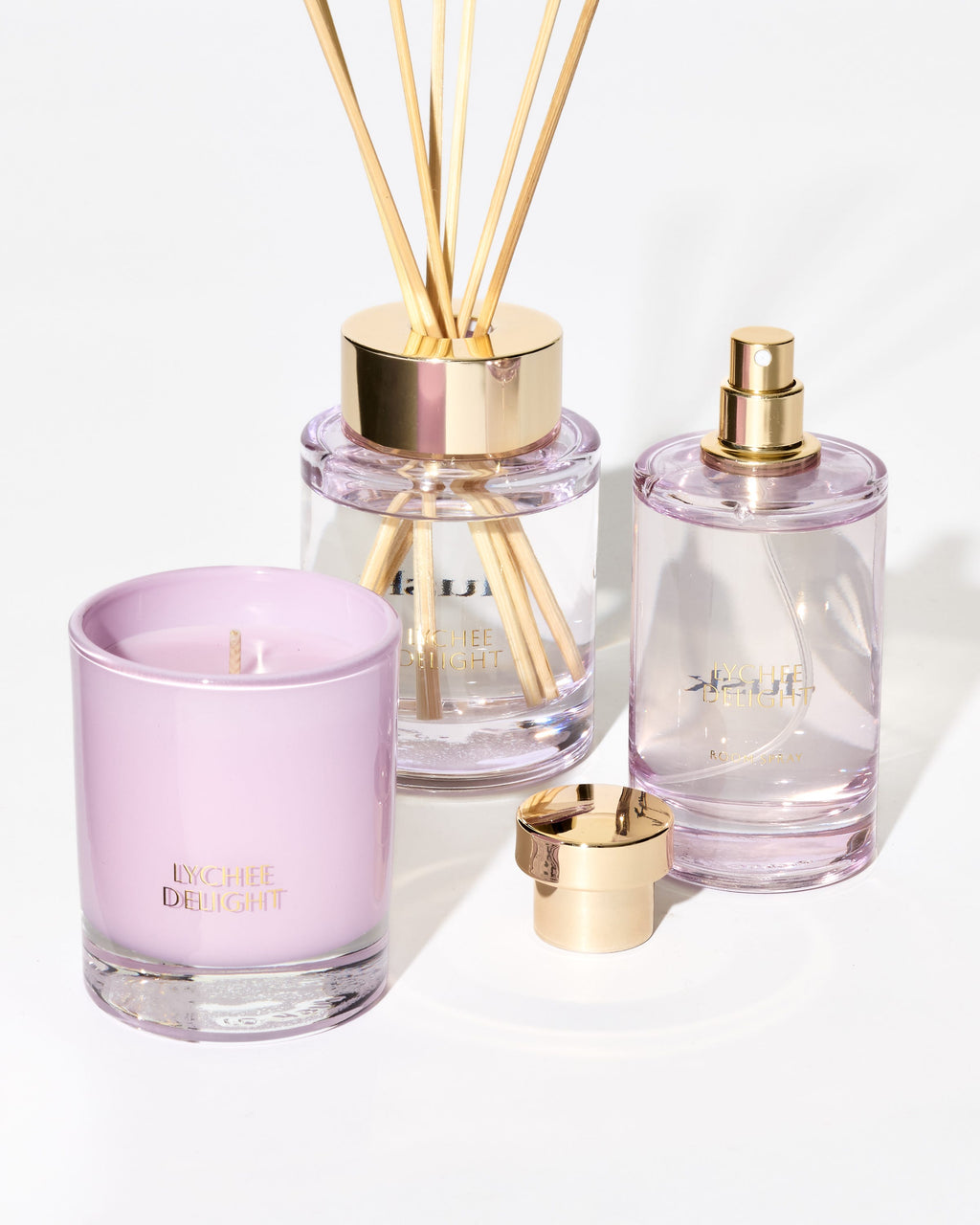 Lychee Delight Home Fragrance Set