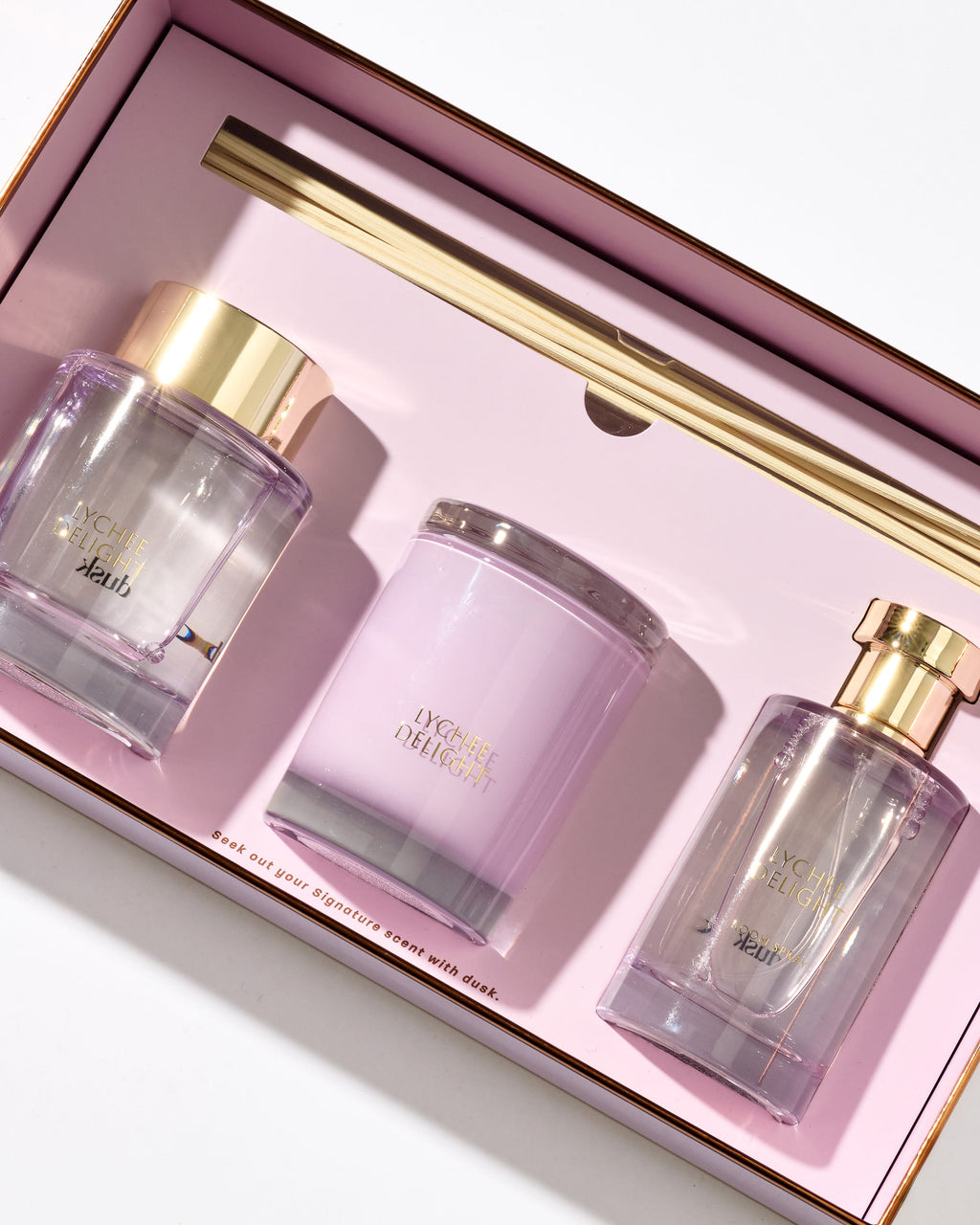Lychee Delight Home Fragrance Set