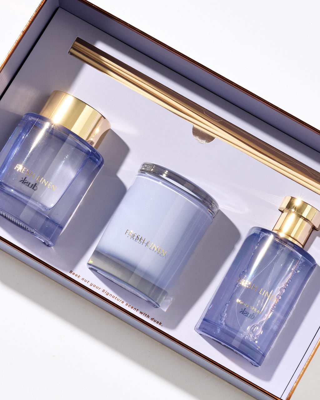 Fresh Linen Home Fragrance Set