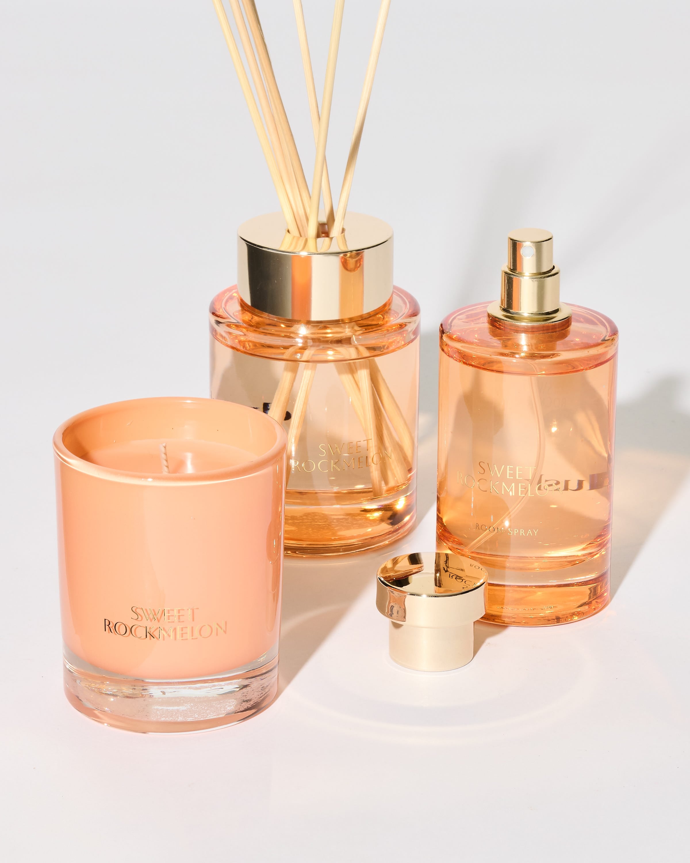 Sweet Rockmelon Home Fragrance Set