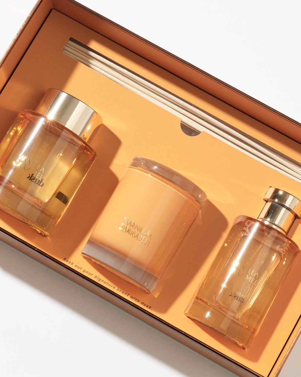 Vanilla Caramel Home Fragrance Set