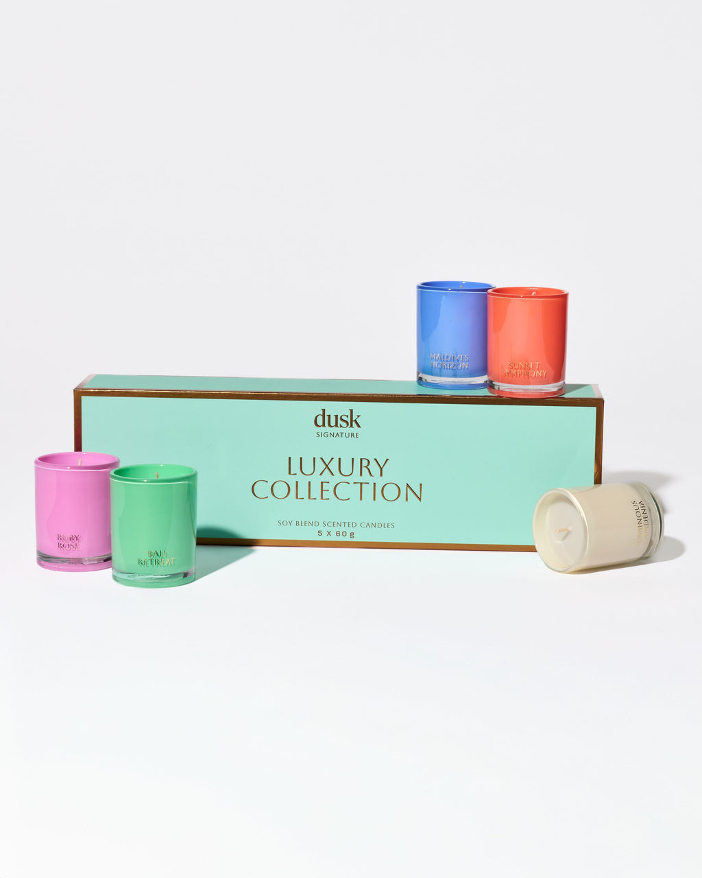 Luxury Collection Soy Blend Scented Candles 5 x 60g