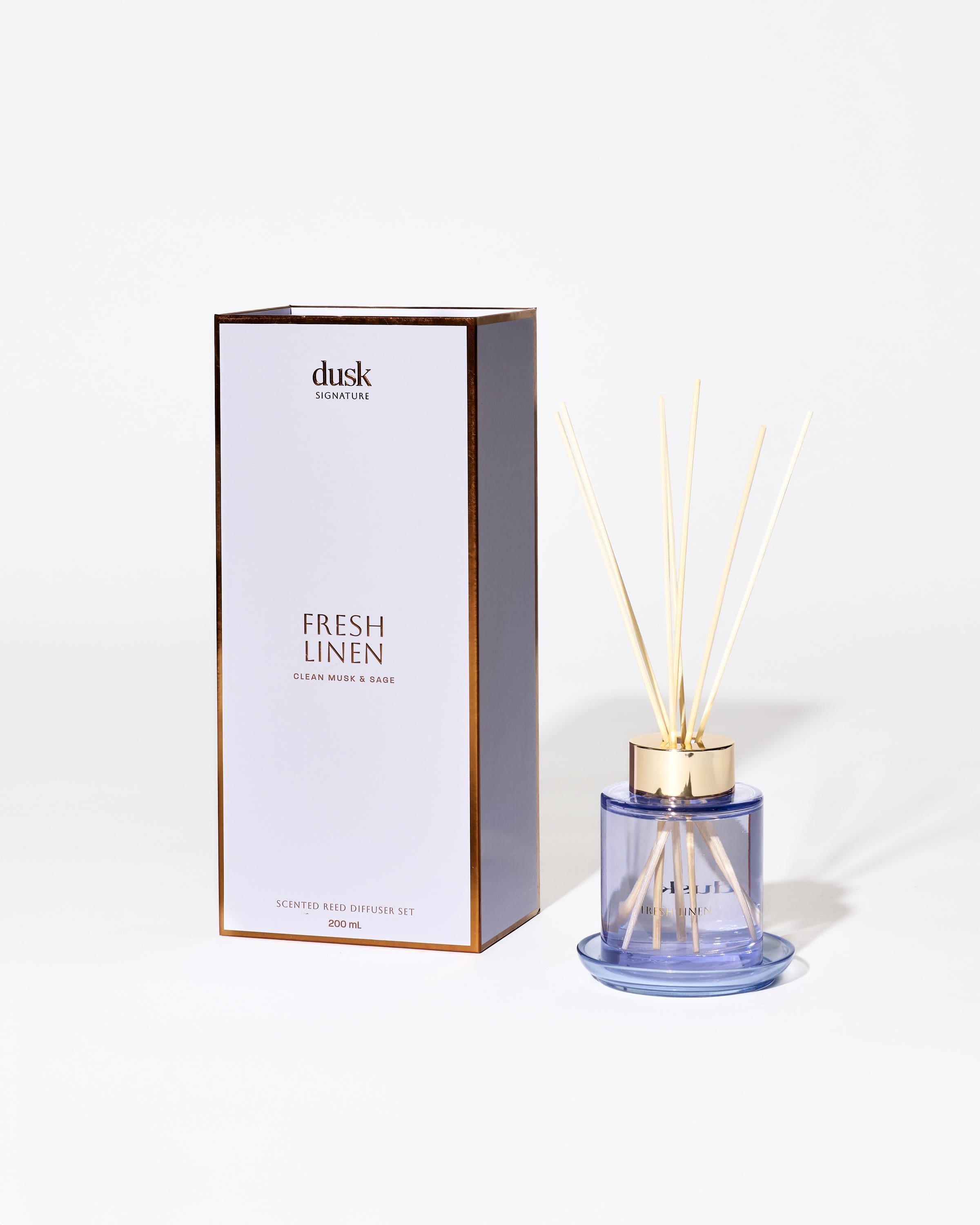 Fresh Linen Scented Reed Diffuser Set 200mL