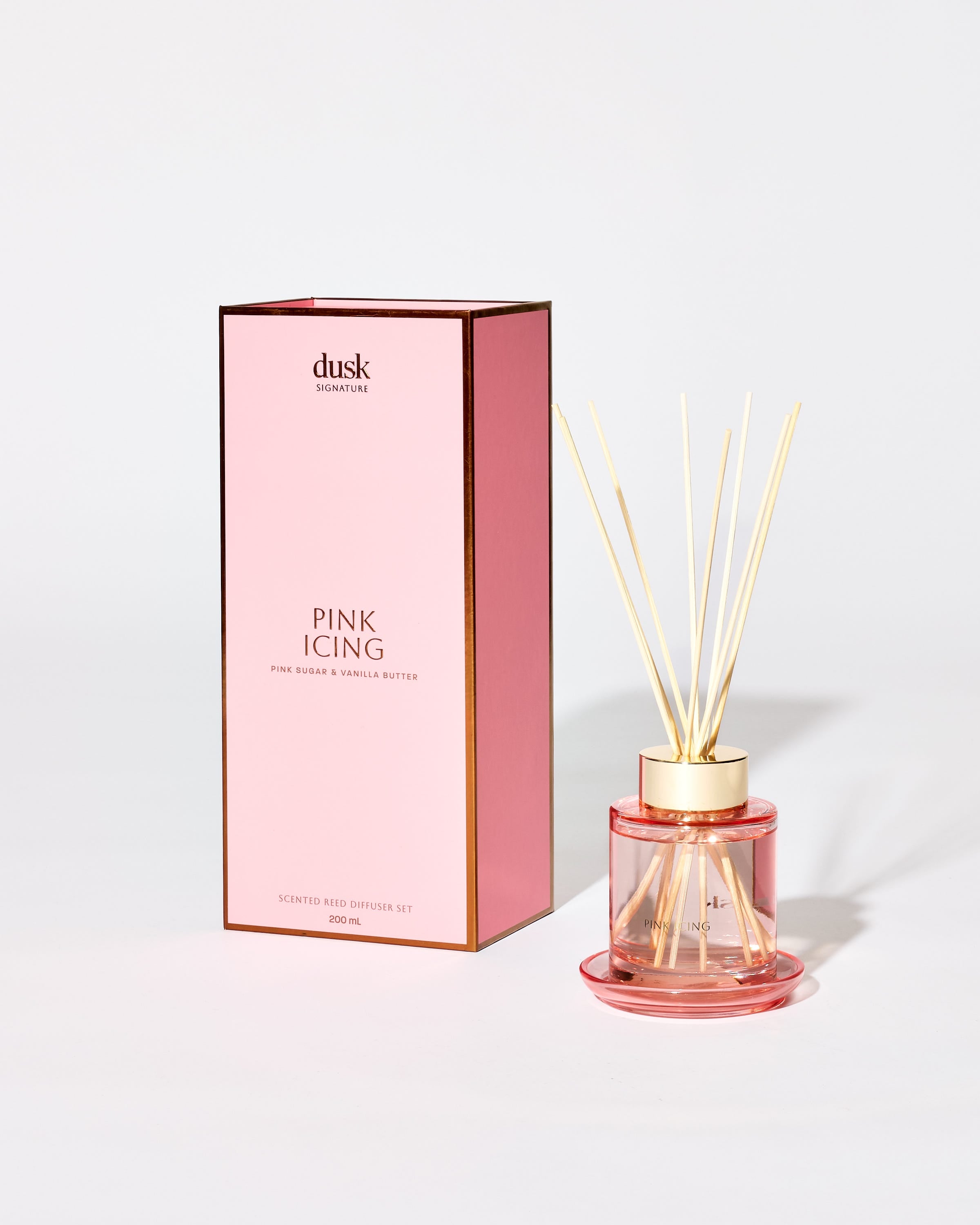 Pink Icing Scented Reed Diffuser Set 200mL
