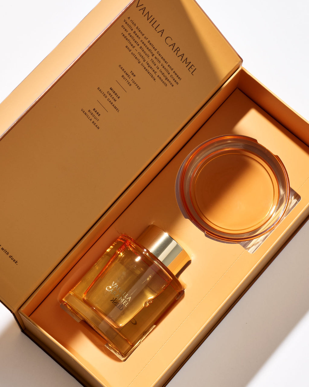 Vanilla Caramel Scented Reed Diffuser Set 200mL