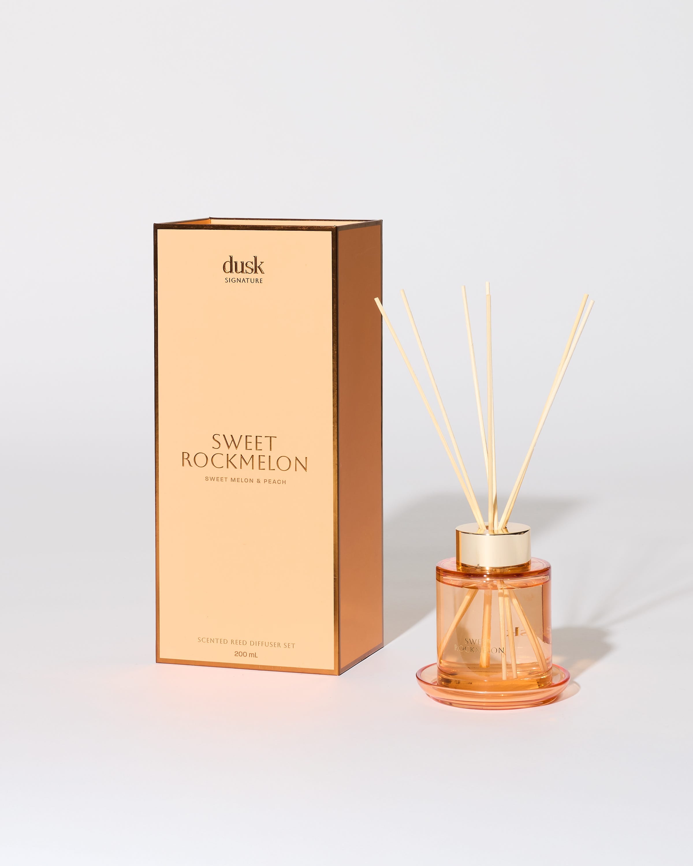 Sweet Rockmelon Scented Reed Diffuser Set 200mL
