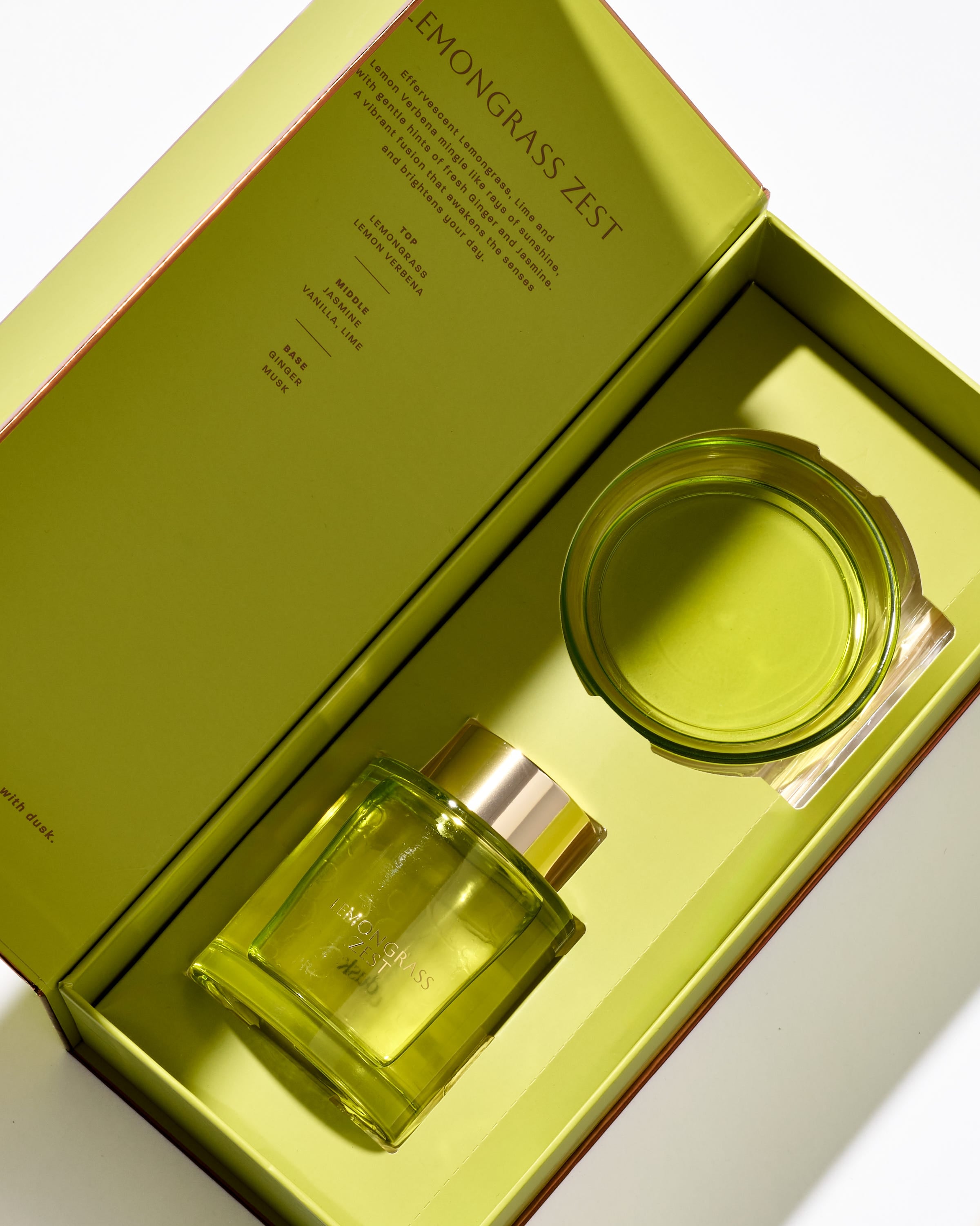 Lemongrass Zest Scented Reed Diffuser Set 200mL