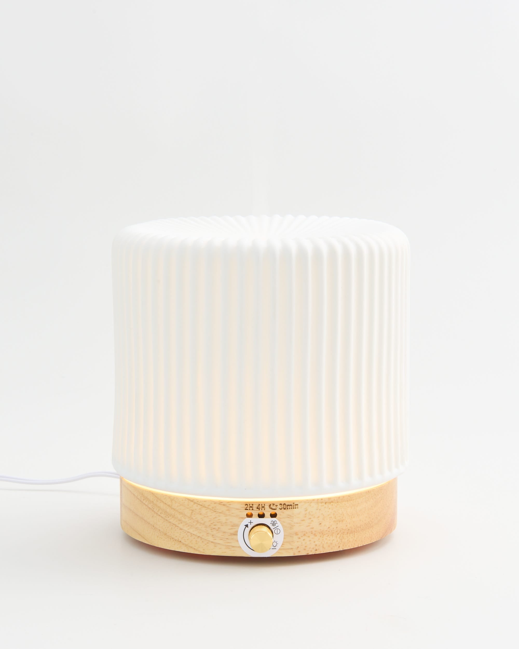 Striped Electric Diffuser White