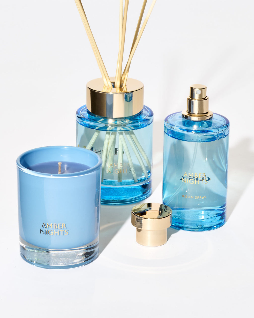 Amber Nights Home Fragrance Set