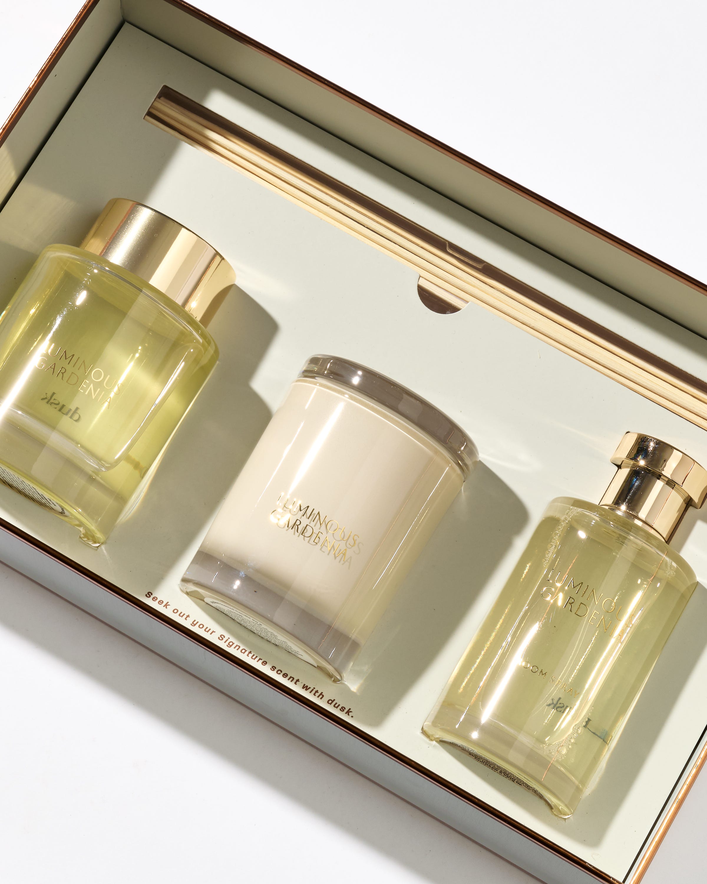 Luminous Gardenia Home Fragrance Gift Set
