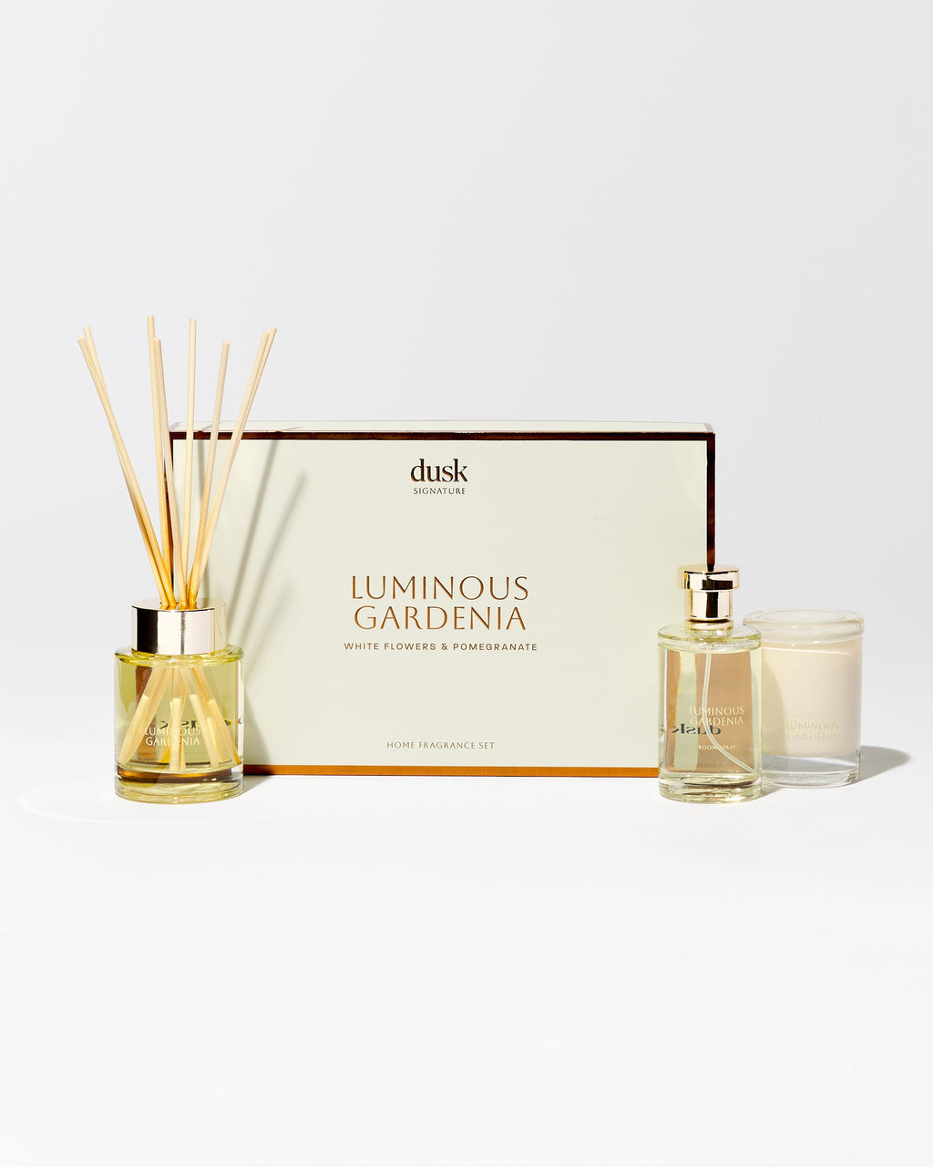 Luminous Gardenia Home Fragrance Gift Set