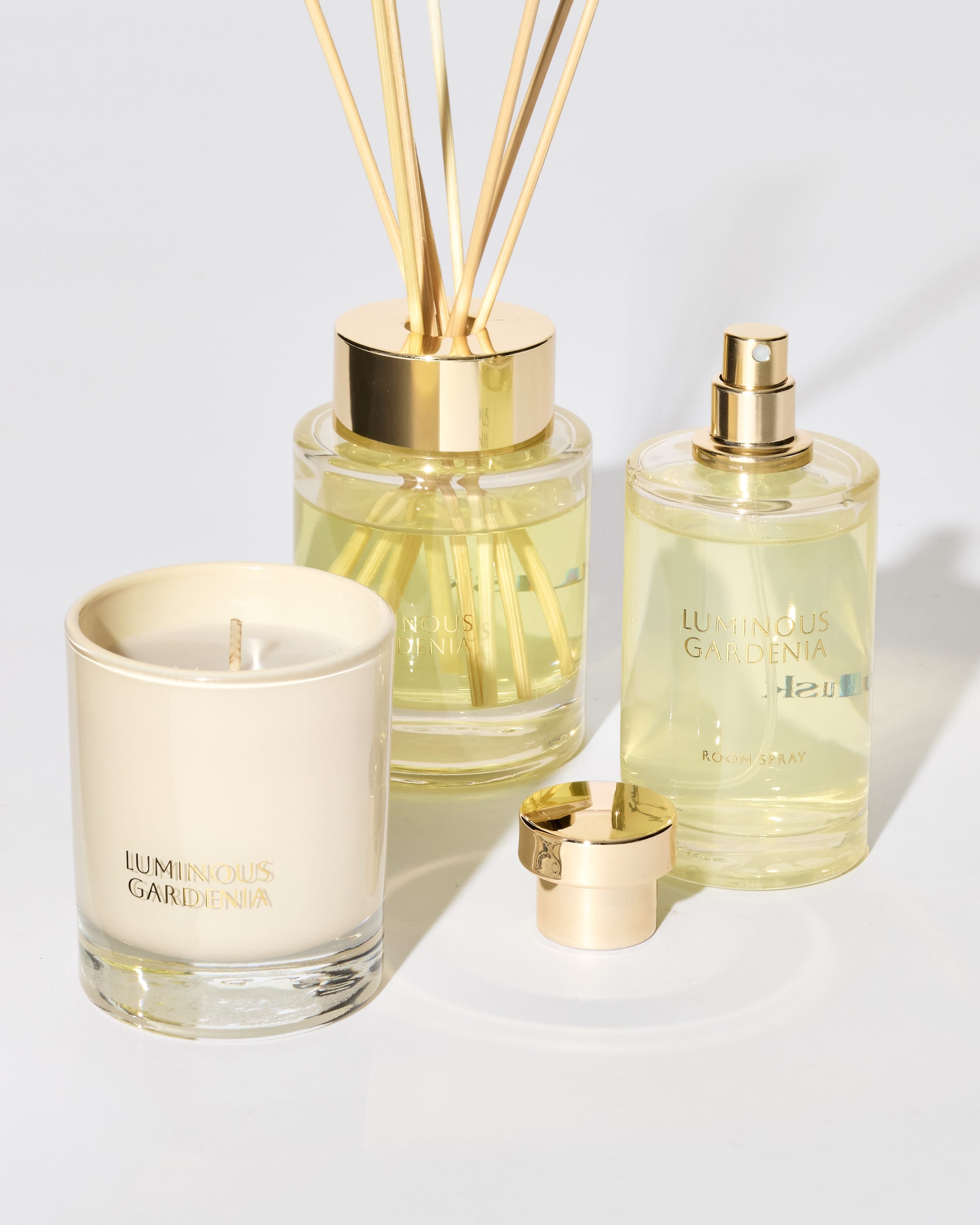 Luminous Gardenia Home Fragrance Gift Set