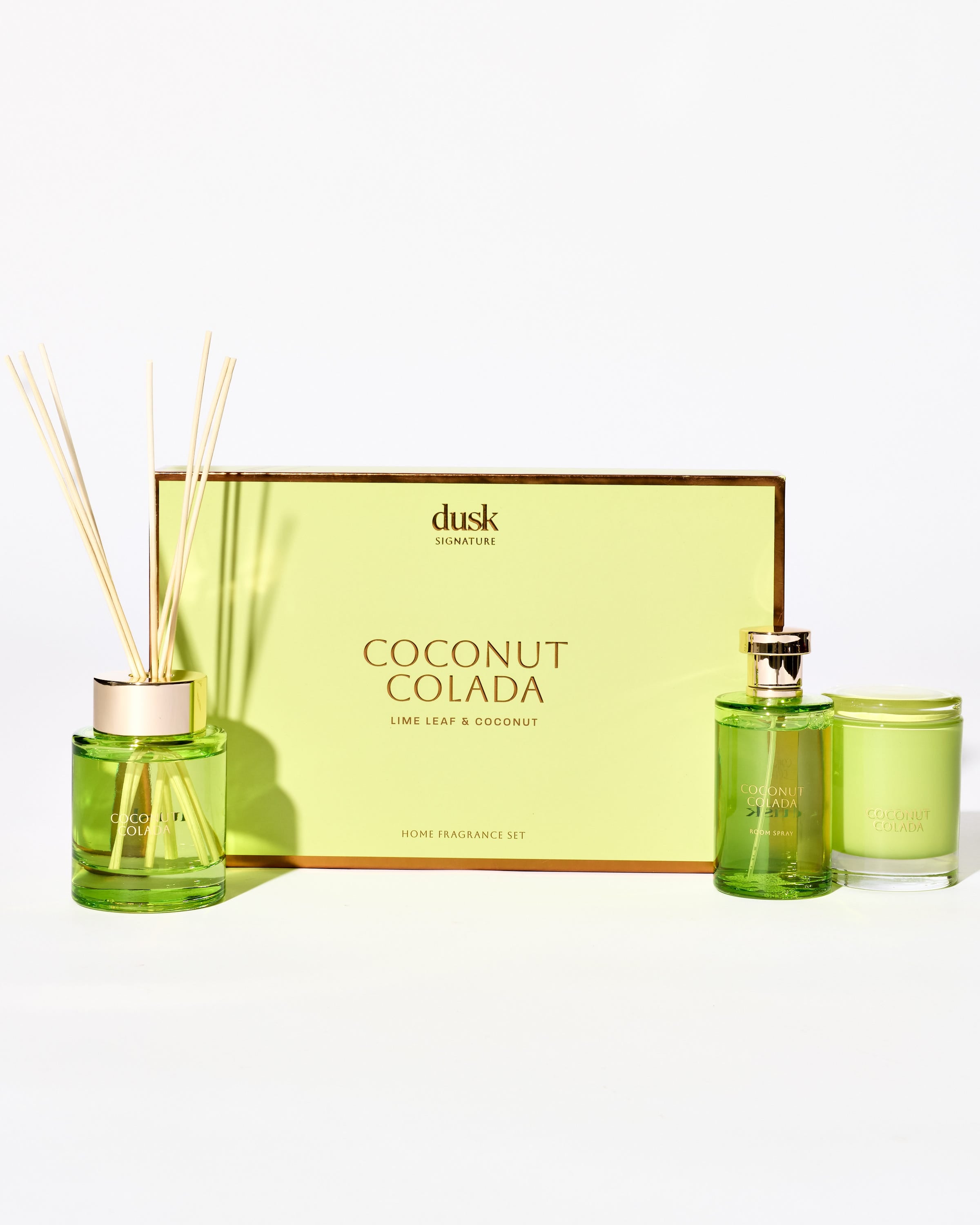 Coconut Colada Home Fragrance Set