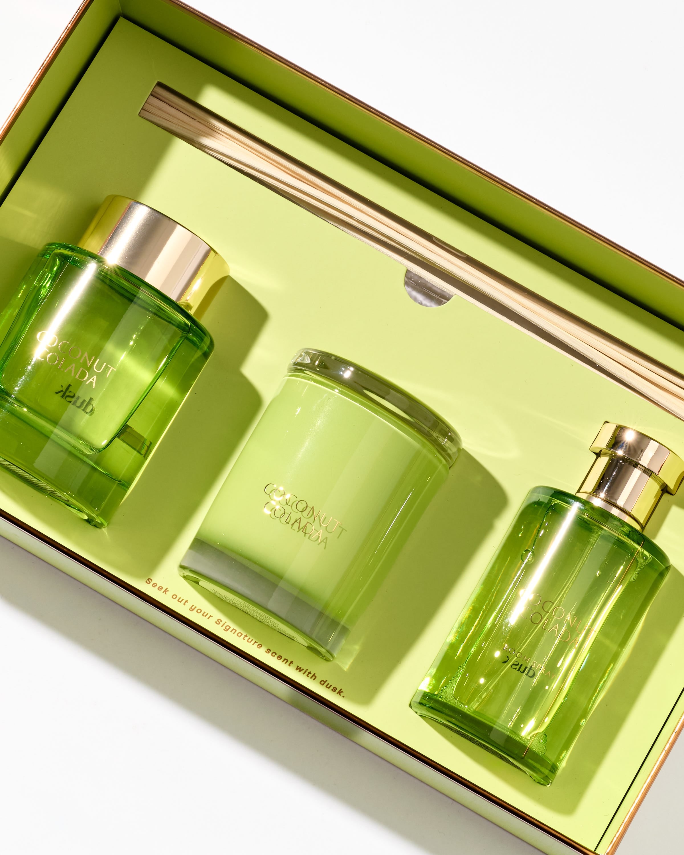Coconut Colada Home Fragrance Set