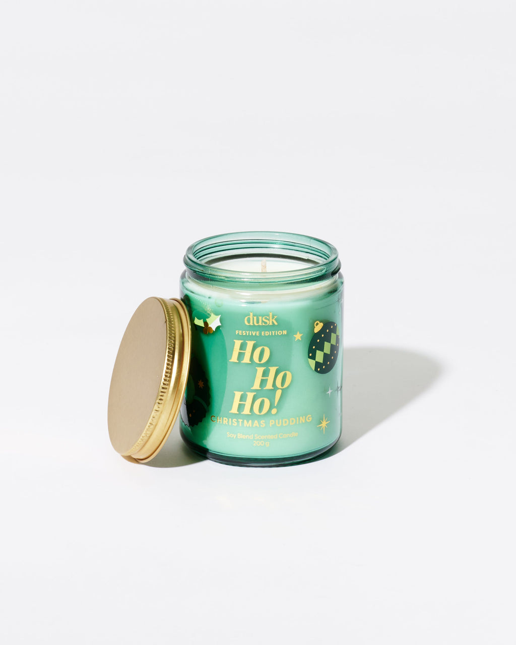 Ho Ho Ho! Christmas Pudding Soy Blend Scented Candle 200g