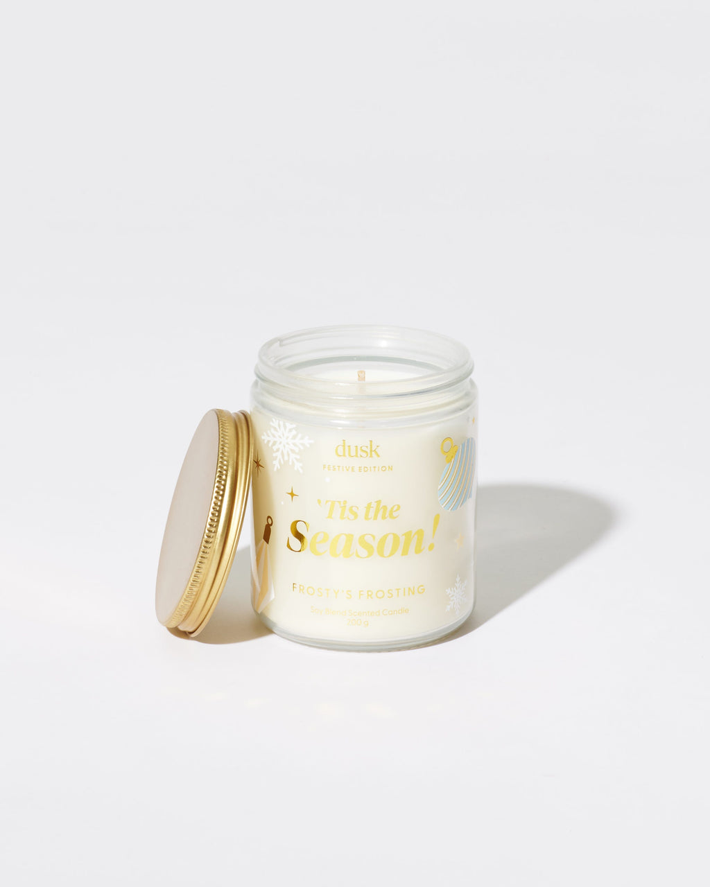 Tis the Season! Frosty’s Frosting Soy Blend Scented Candle 200g