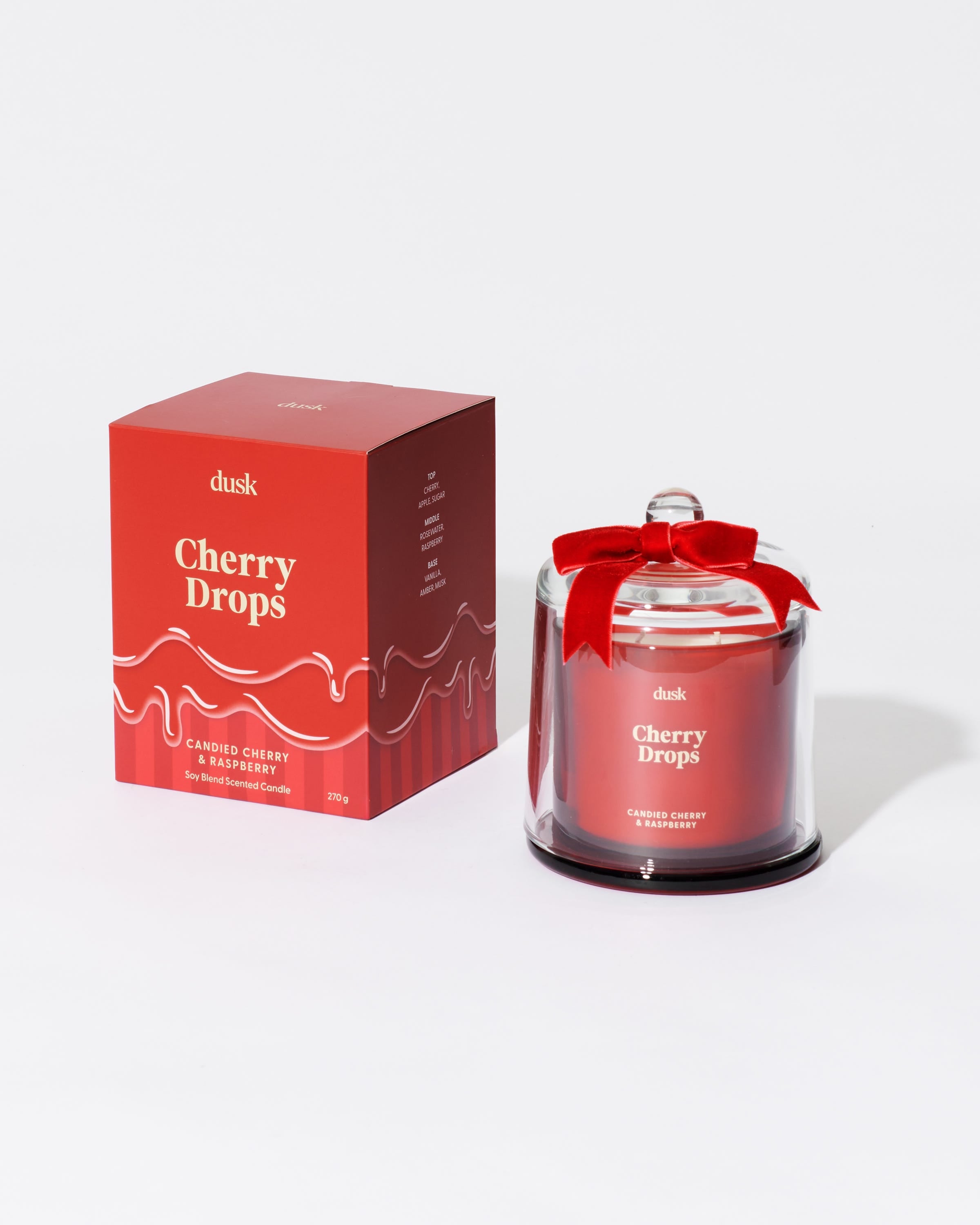 Cherry Drops Soy Blend Scented Candle 270 g