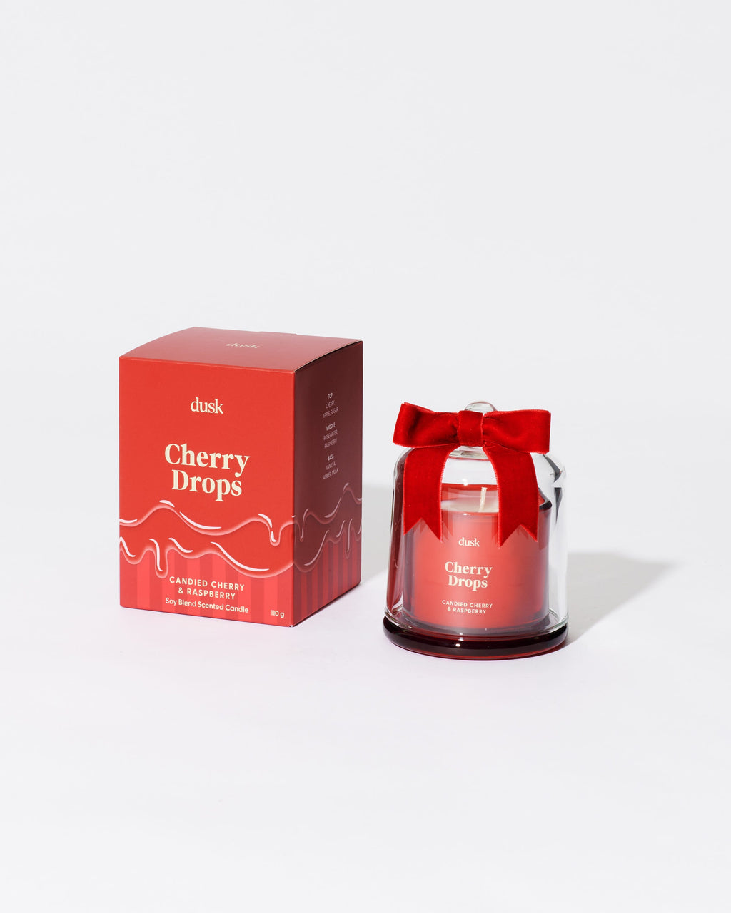 Cherry Drops Soy Blend Scented Candle 110 g