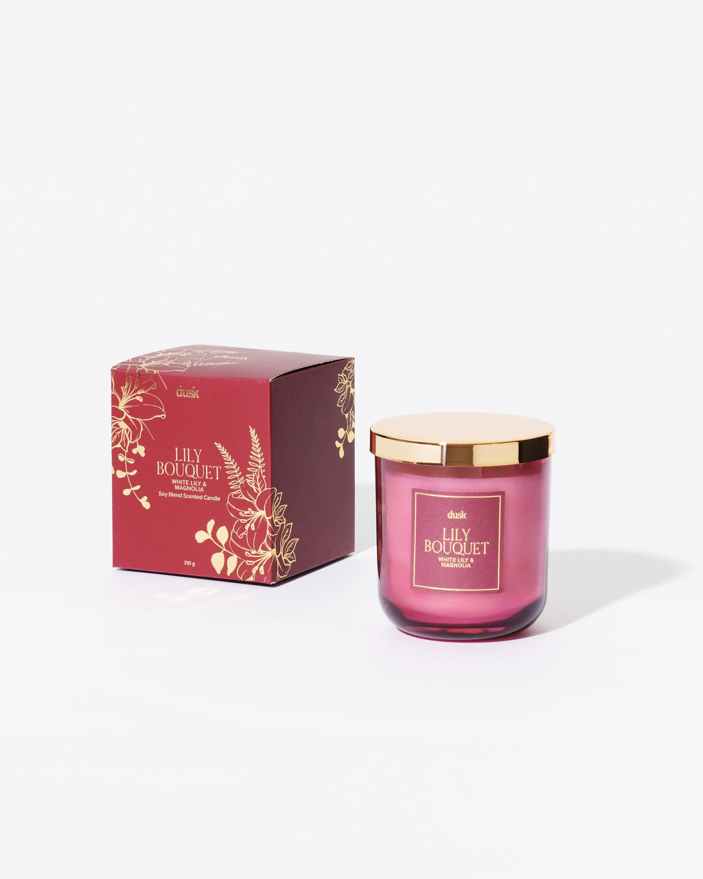 Lily Bouquet Soy Blend Scented Candle 210 g