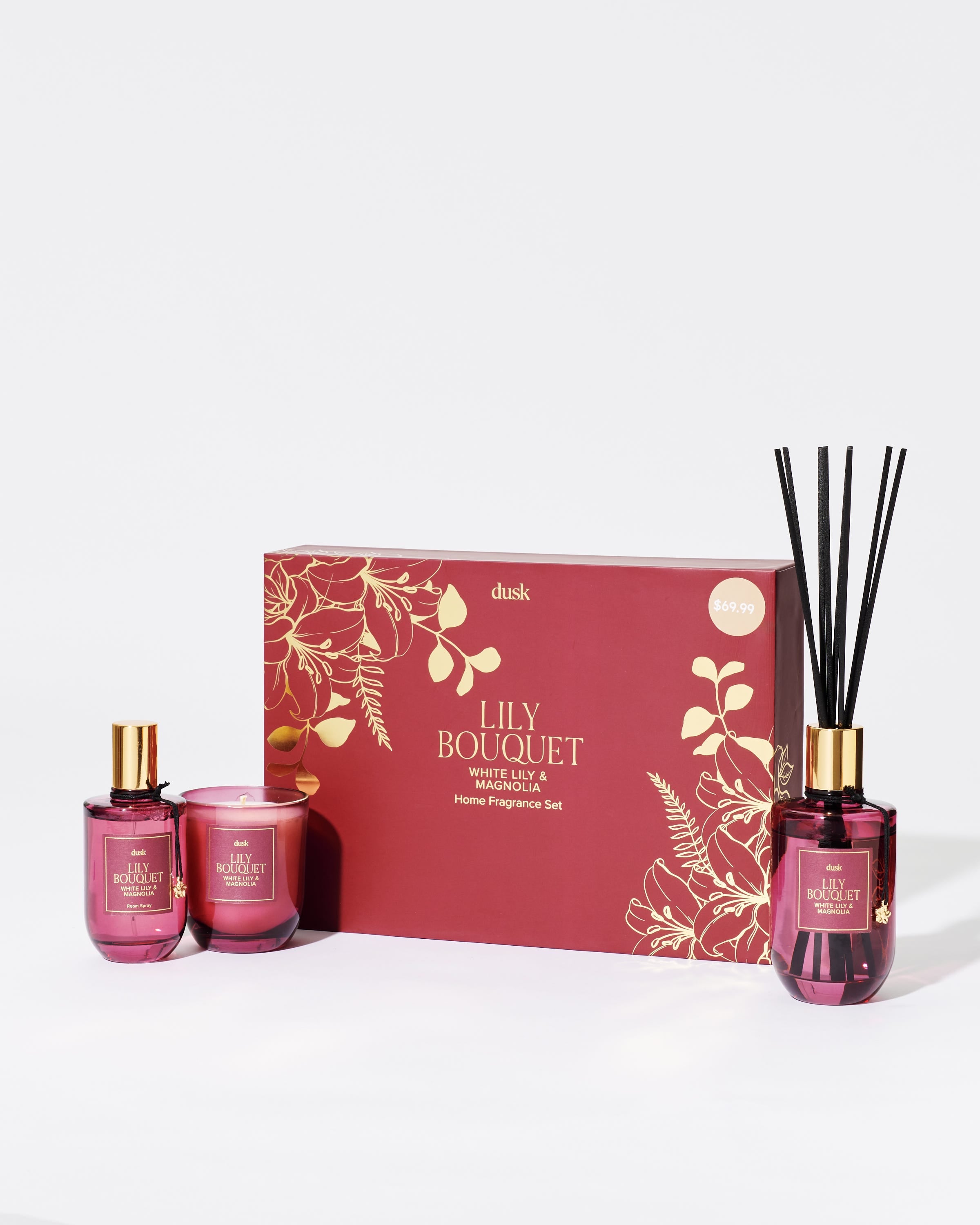 Lily Bouquet Home Fragrance Set