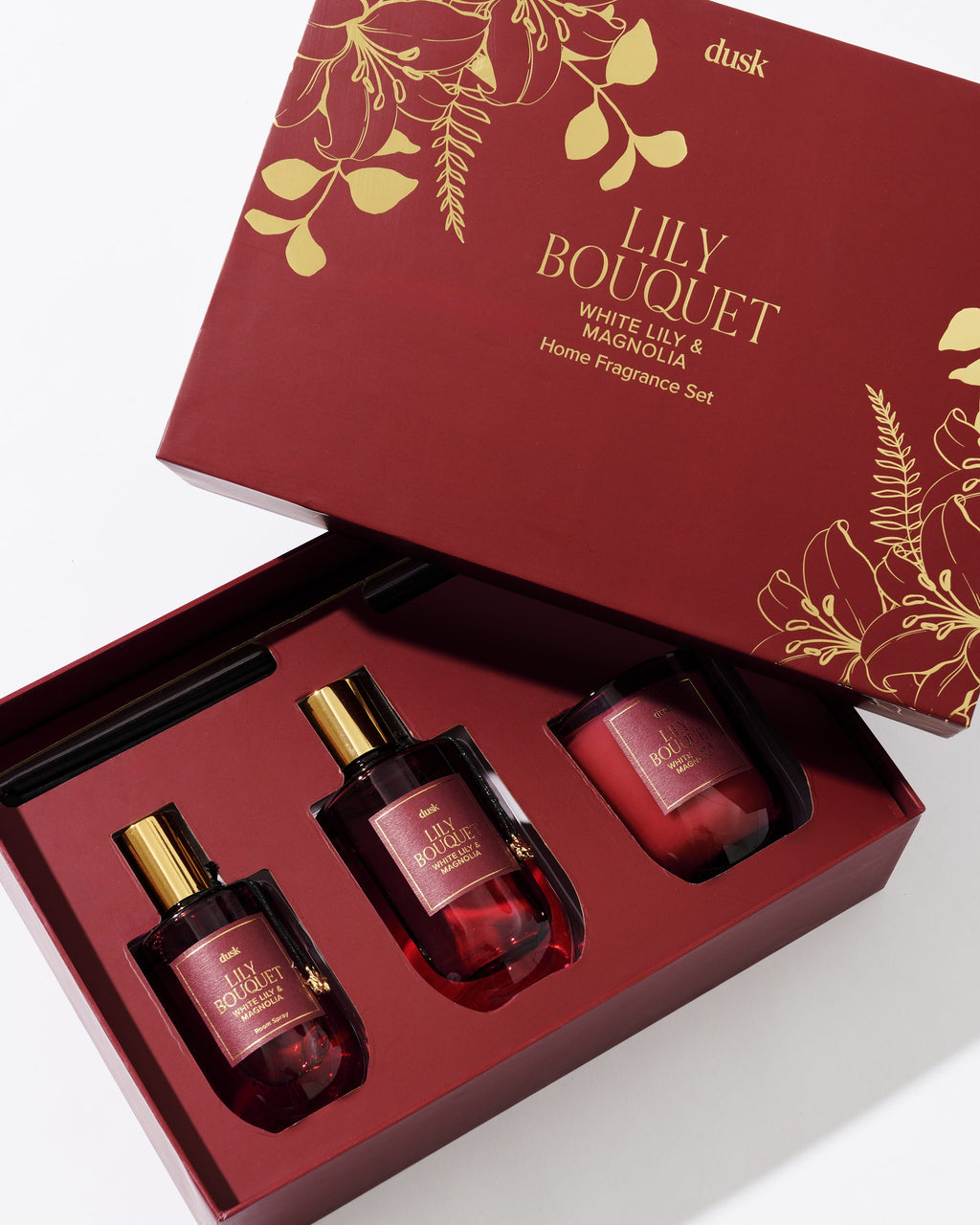 Lily Bouquet Home Fragrance Set