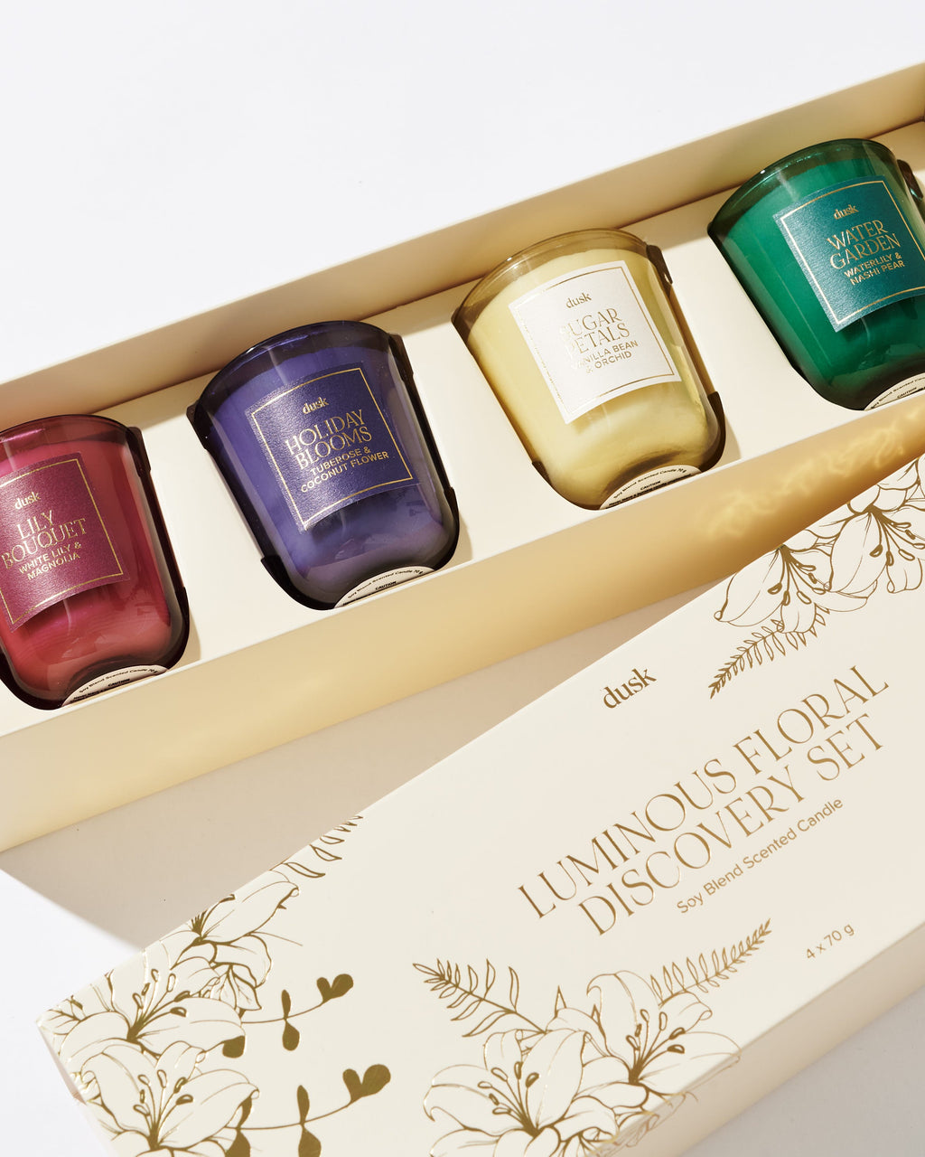 Luminous Floral Discovery Set 4 x 70 g 