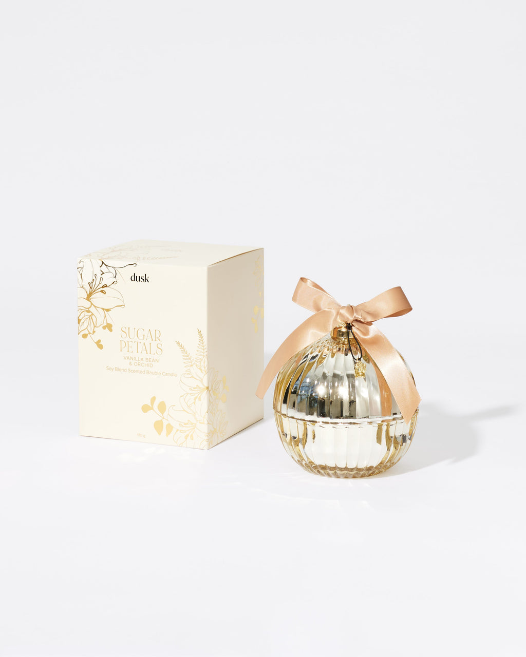 Sugar Petals Soy Blend Scented Bauble Candle 170 g