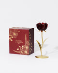 Floral 1 Cup Tealight Holder Berry