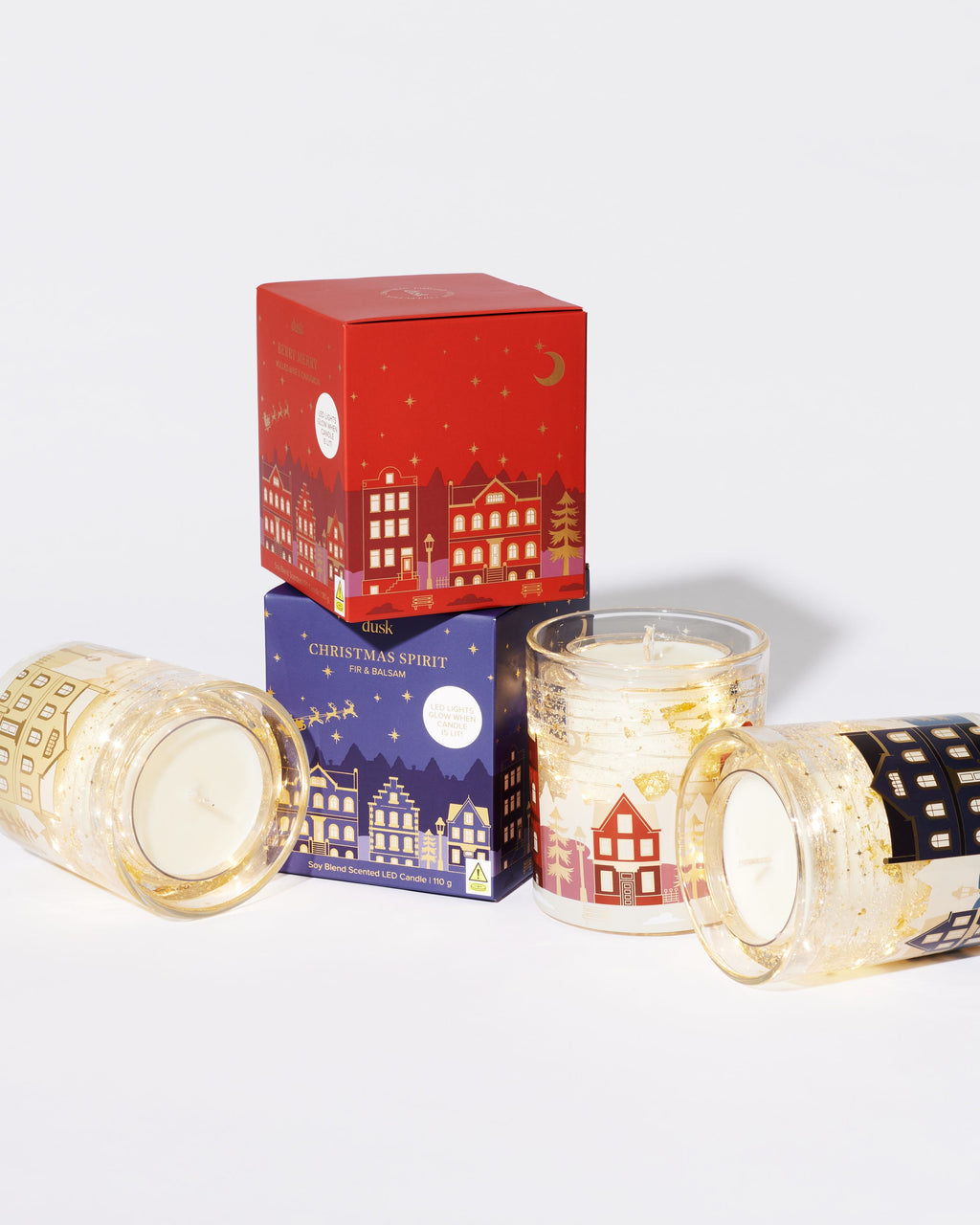 Spice Ginger Soy Blend Scented LED Candle 110 g