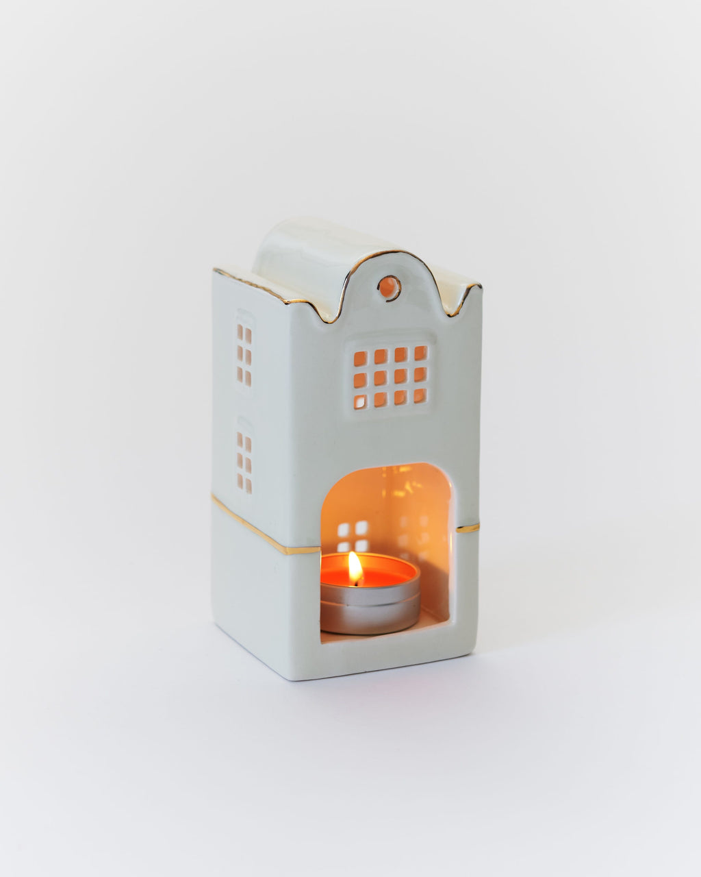 Village Ceramic Tealight House