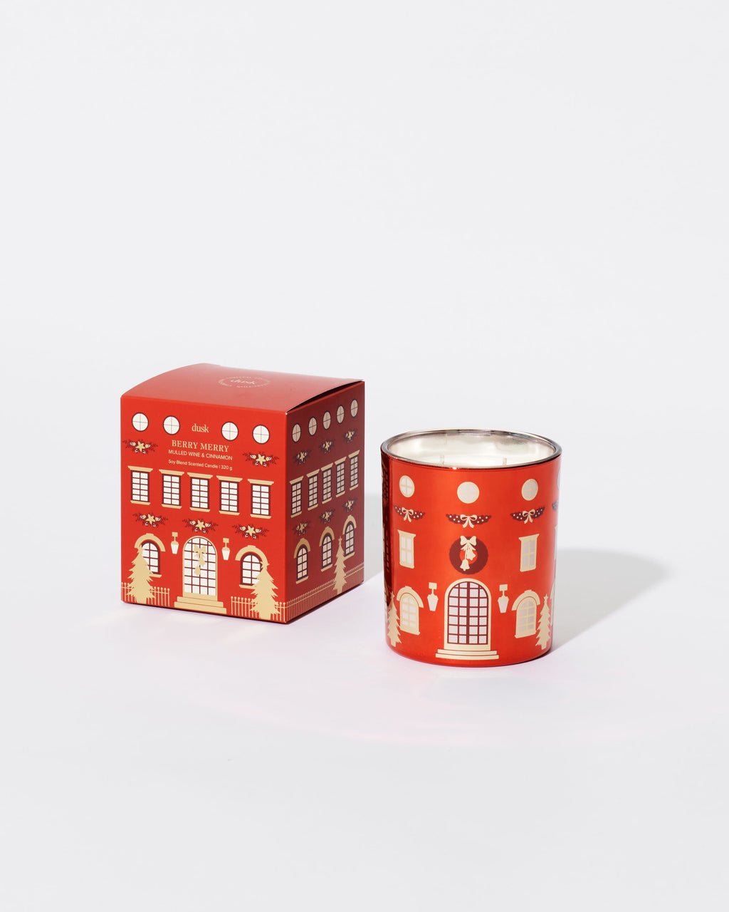 Berry Merry Soy Blend Scented Candle 320 g