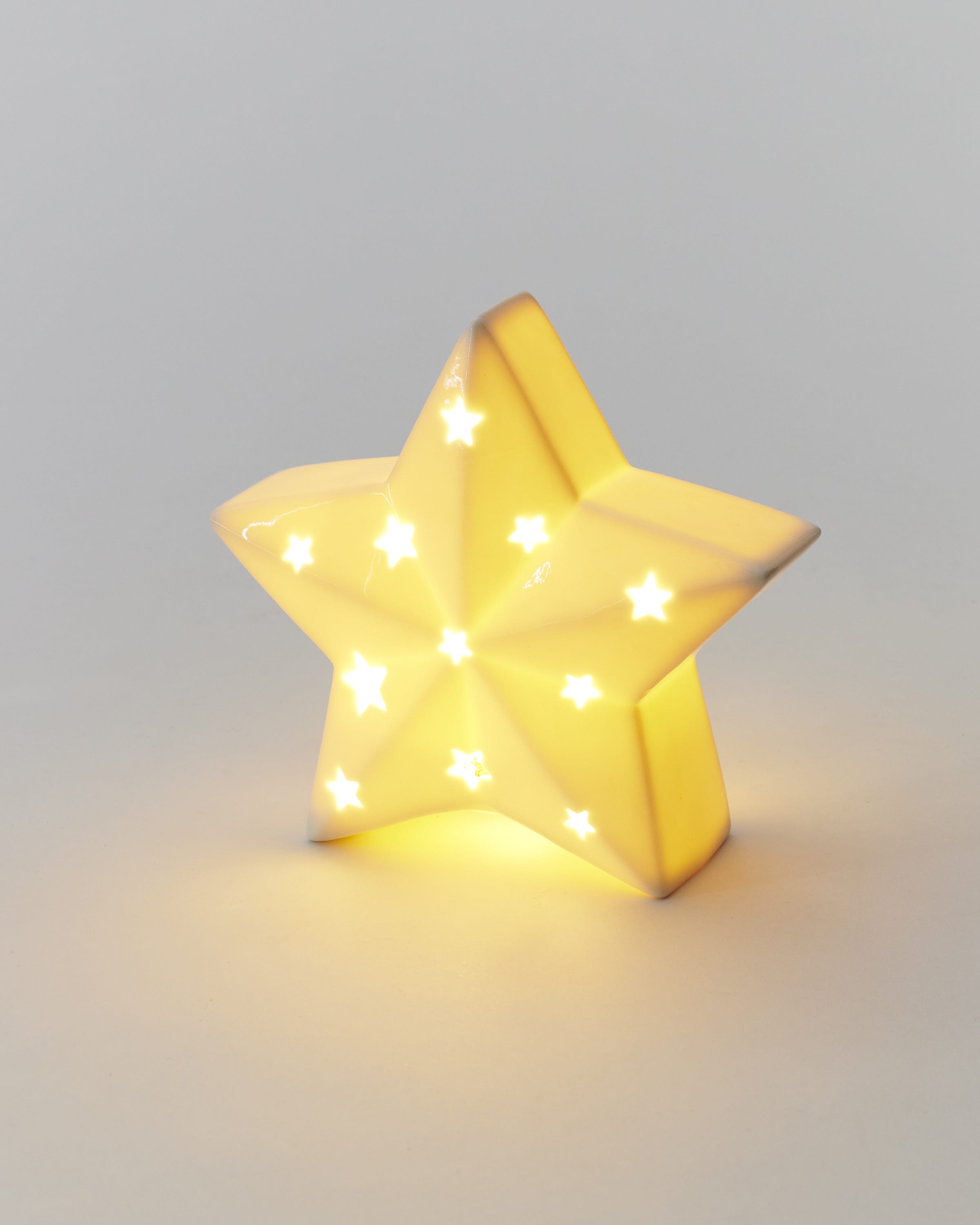 Village Ceramic LED Star
