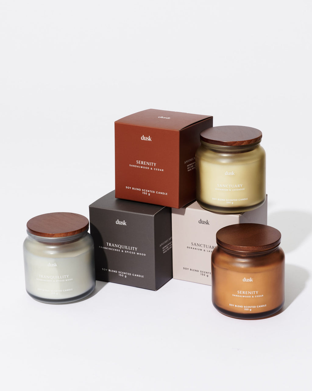 Sanctuary Soy Blend Scented Candle 150 g