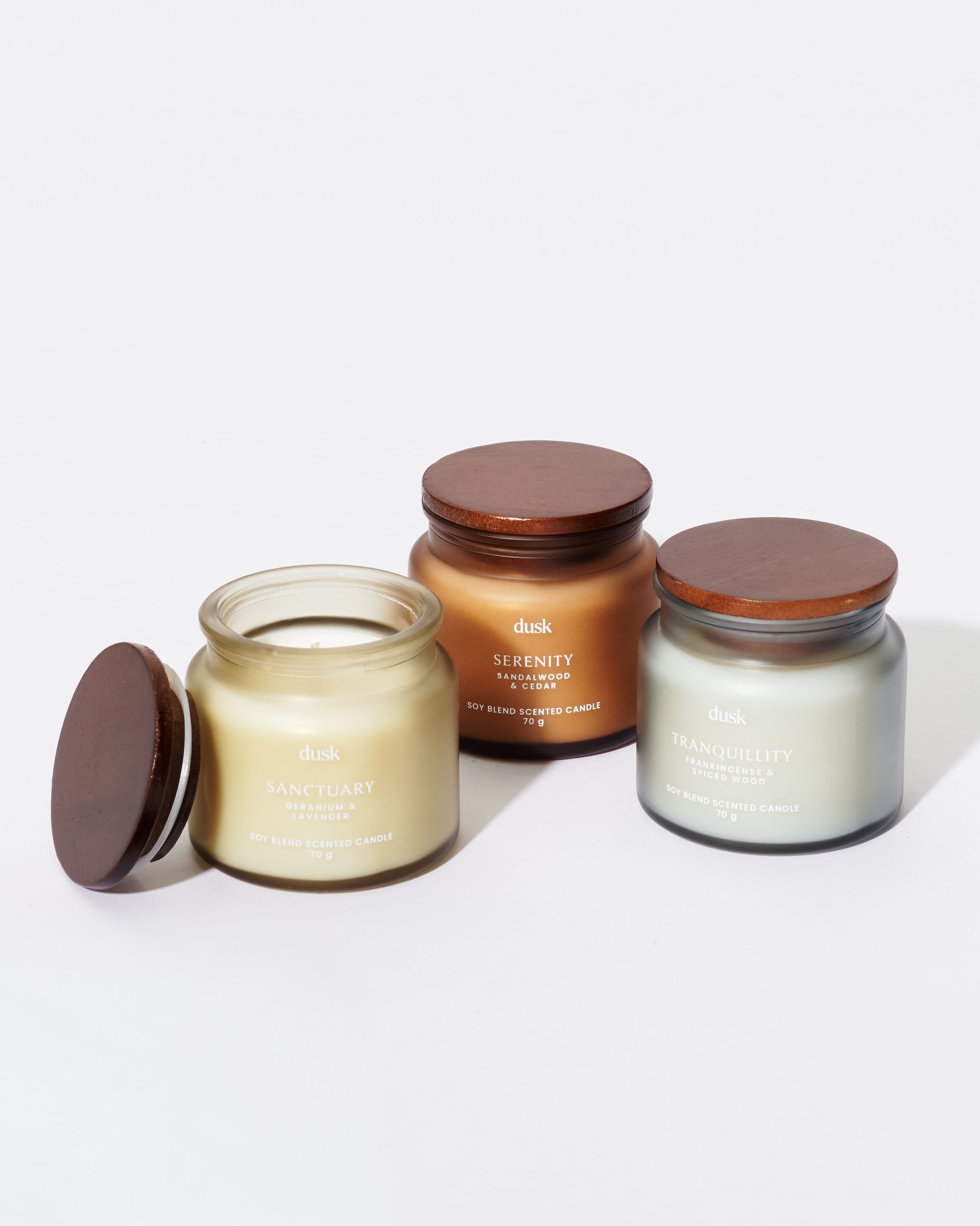 Apothecary Discovery Set Soy Blend Scented Candle 3 x 70 g